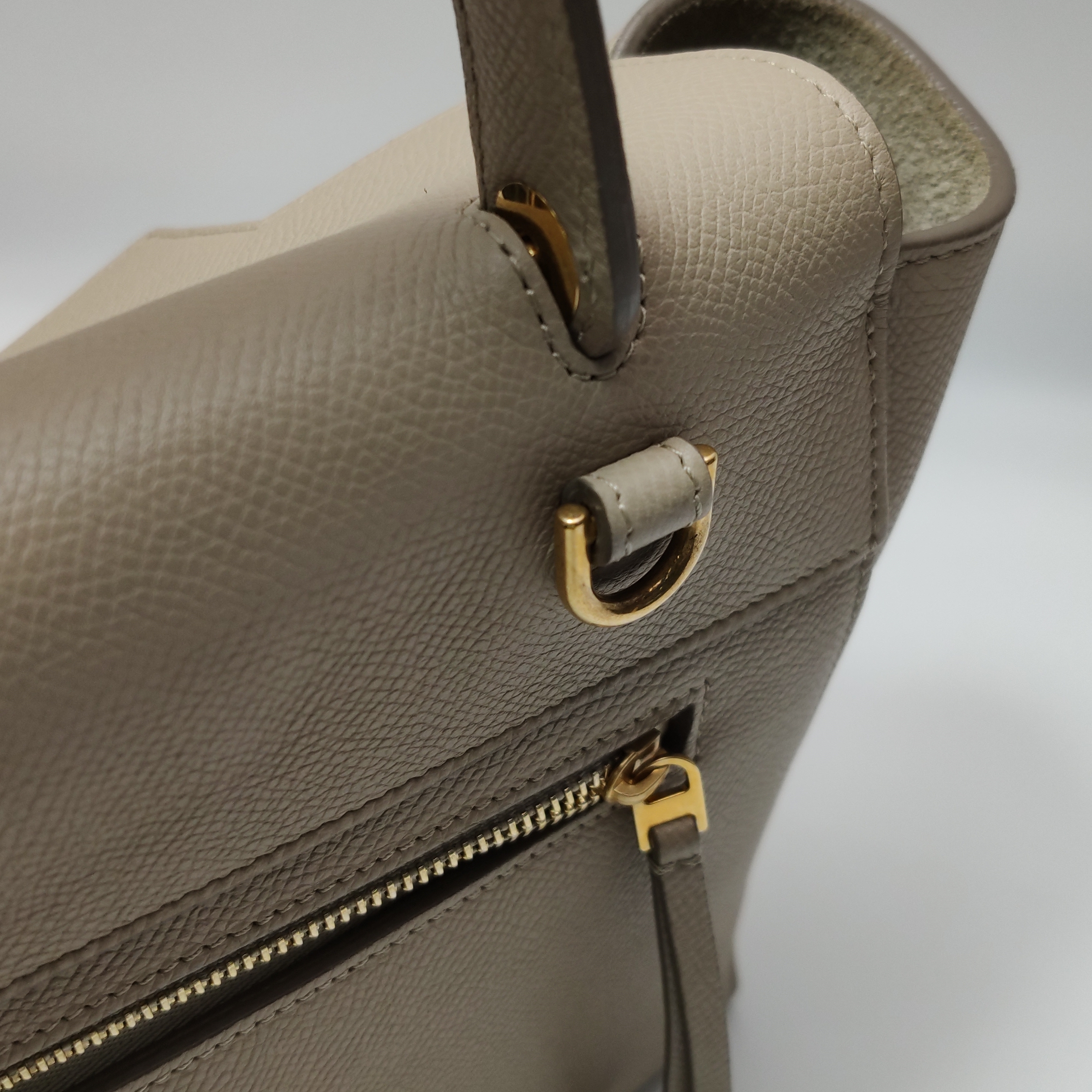 Celine Belt Bag Textured Leather Micro — photo 12 of 17