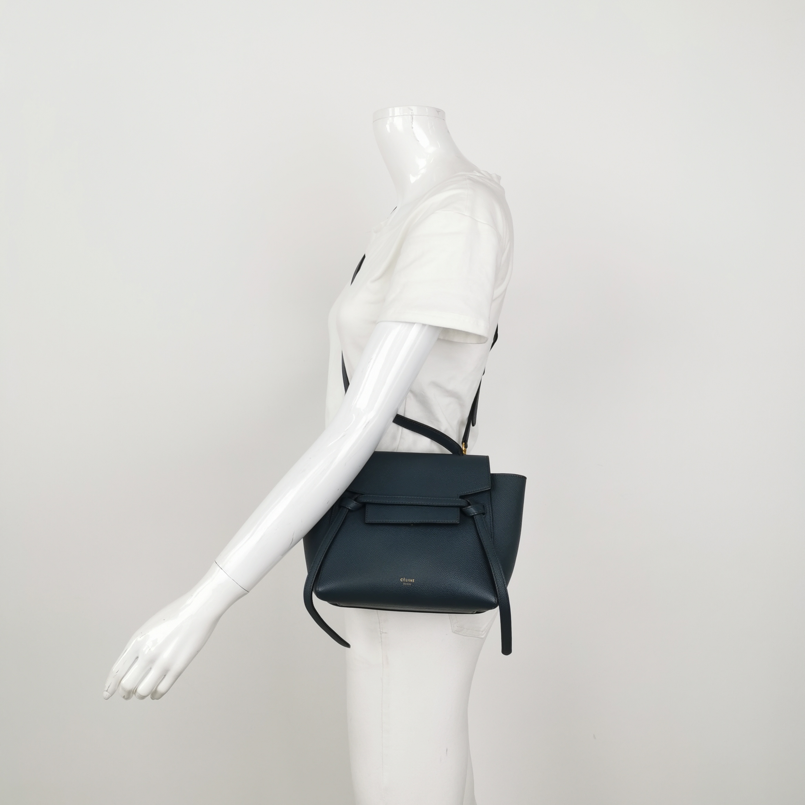 Celine Belt Bag Textured Leather Nano — alternate view