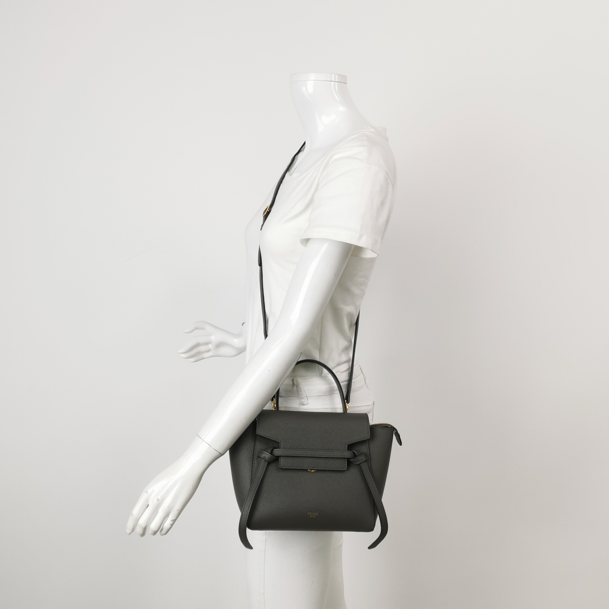 Celine Belt Bag Textured Leather Nano — alternate view