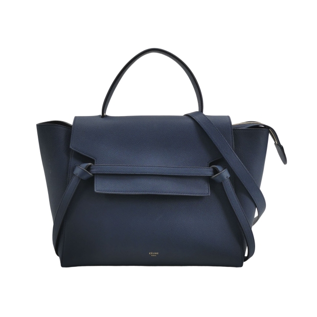 Celine Belt Bag Textured Leather Mini — pre-owned, Vierlot