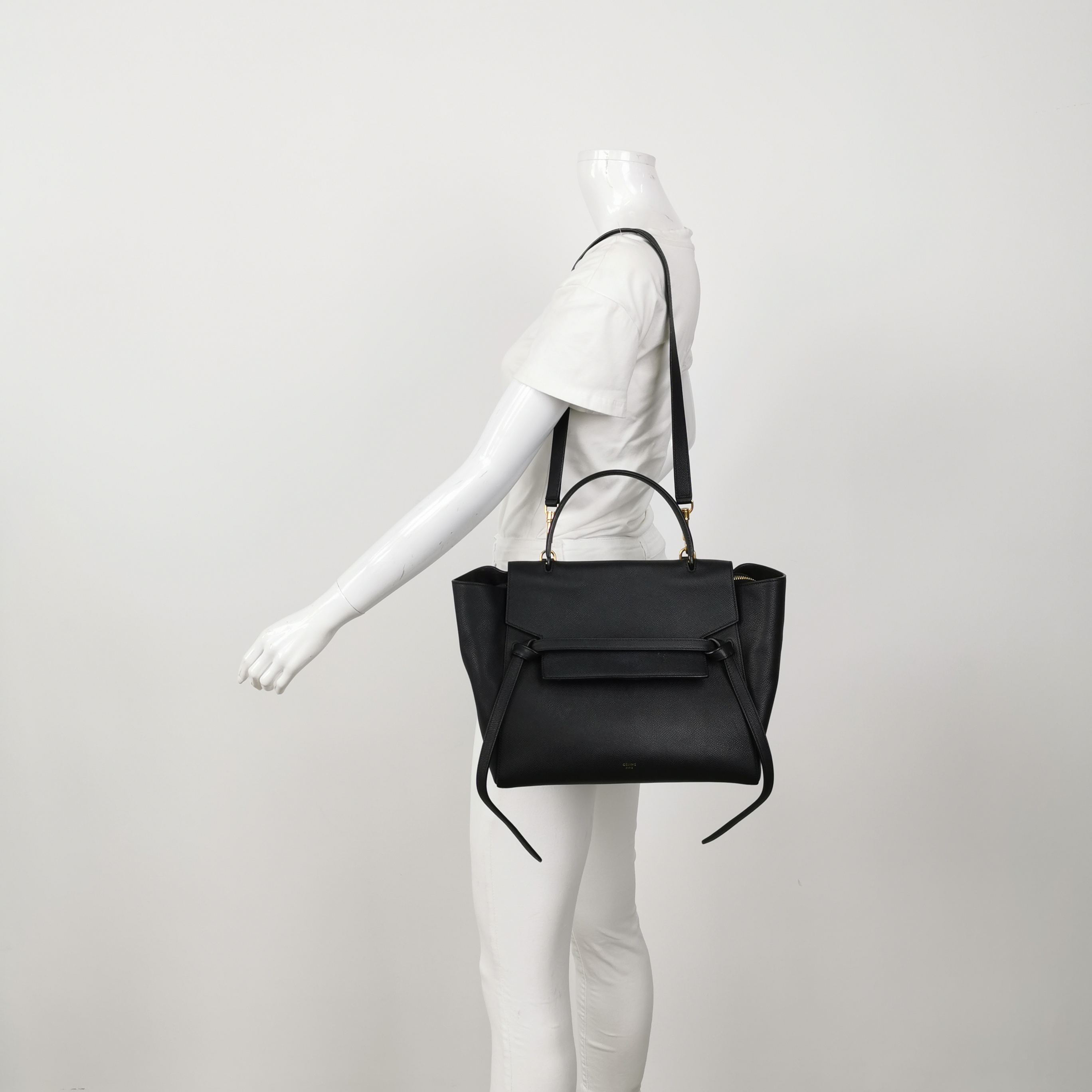 Celine Belt Bag Textured Leather Mini — alternate view