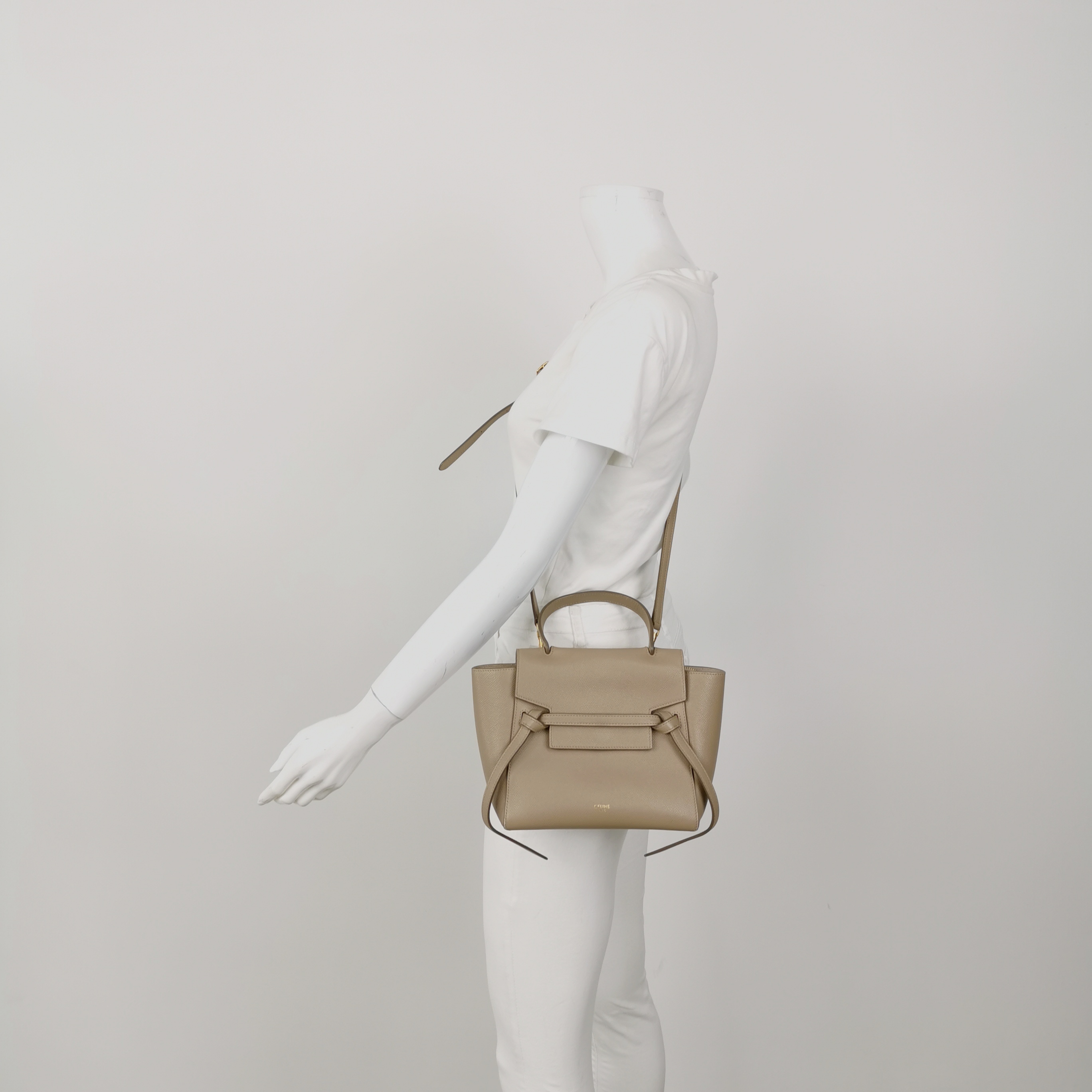 Celine Belt Bag Textured Leather Nano — alternate view
