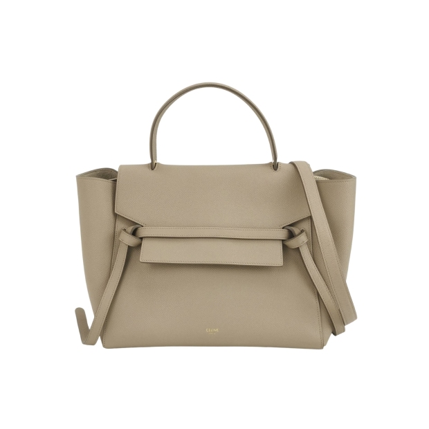 Celine Belt Bag Textured Leather Mini — pre-owned, Vierlot