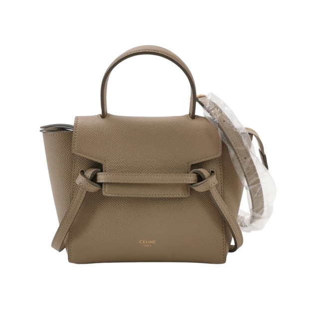 Celine Belt Bag Textured Leather Pico — pre-owned, Vierlot