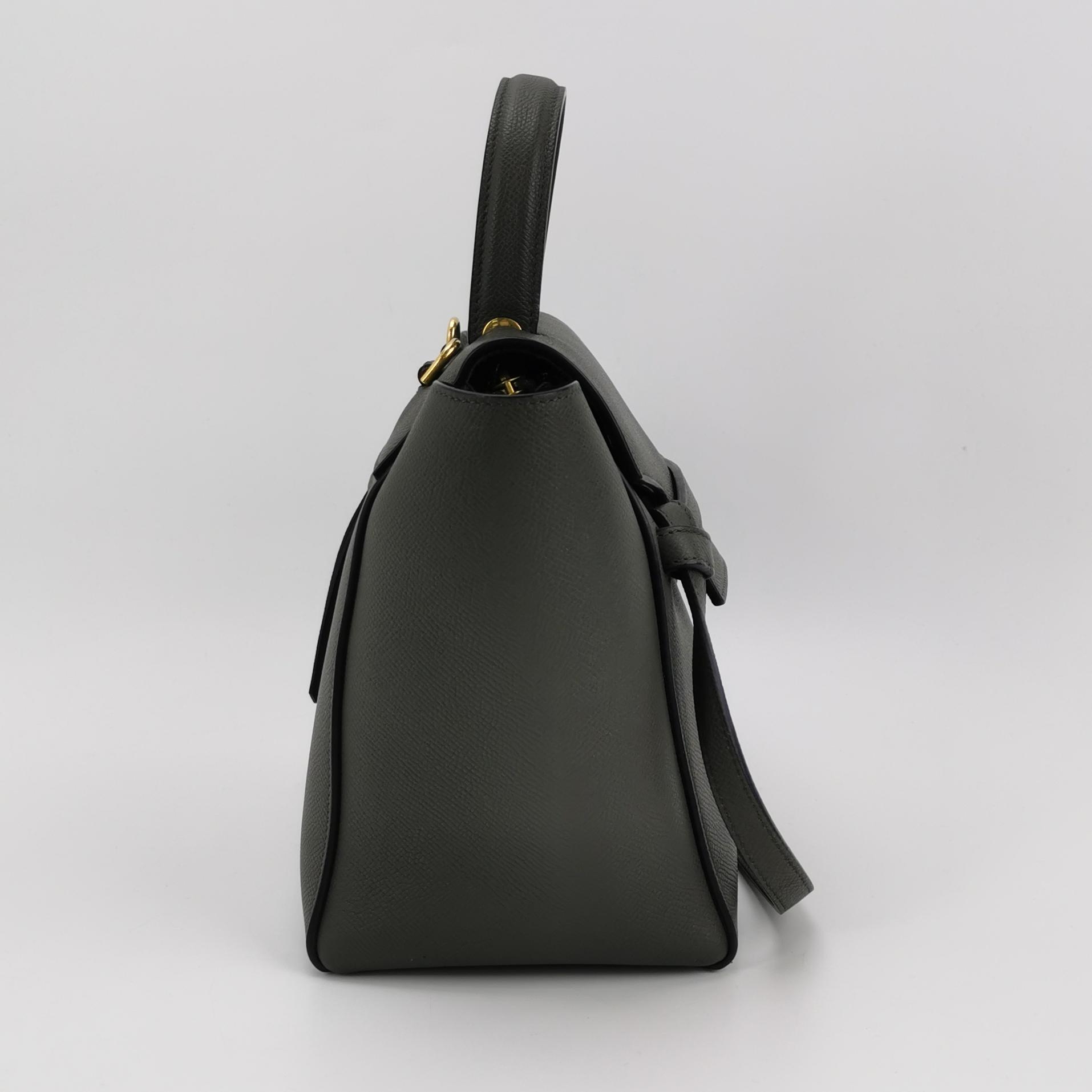 Celine Belt Bag Textured Leather Micro — photo 4 of 18