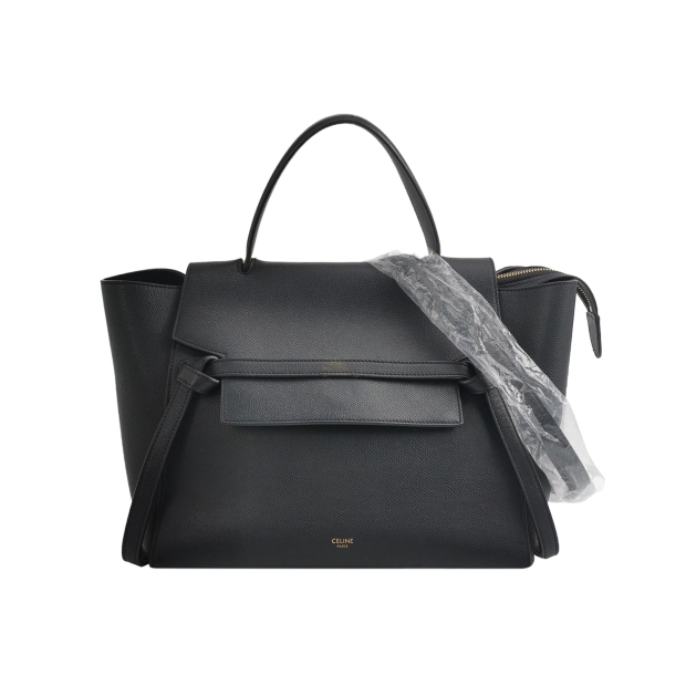 Celine Belt Bag Textured Leather Mini — pre-owned, Vierlot