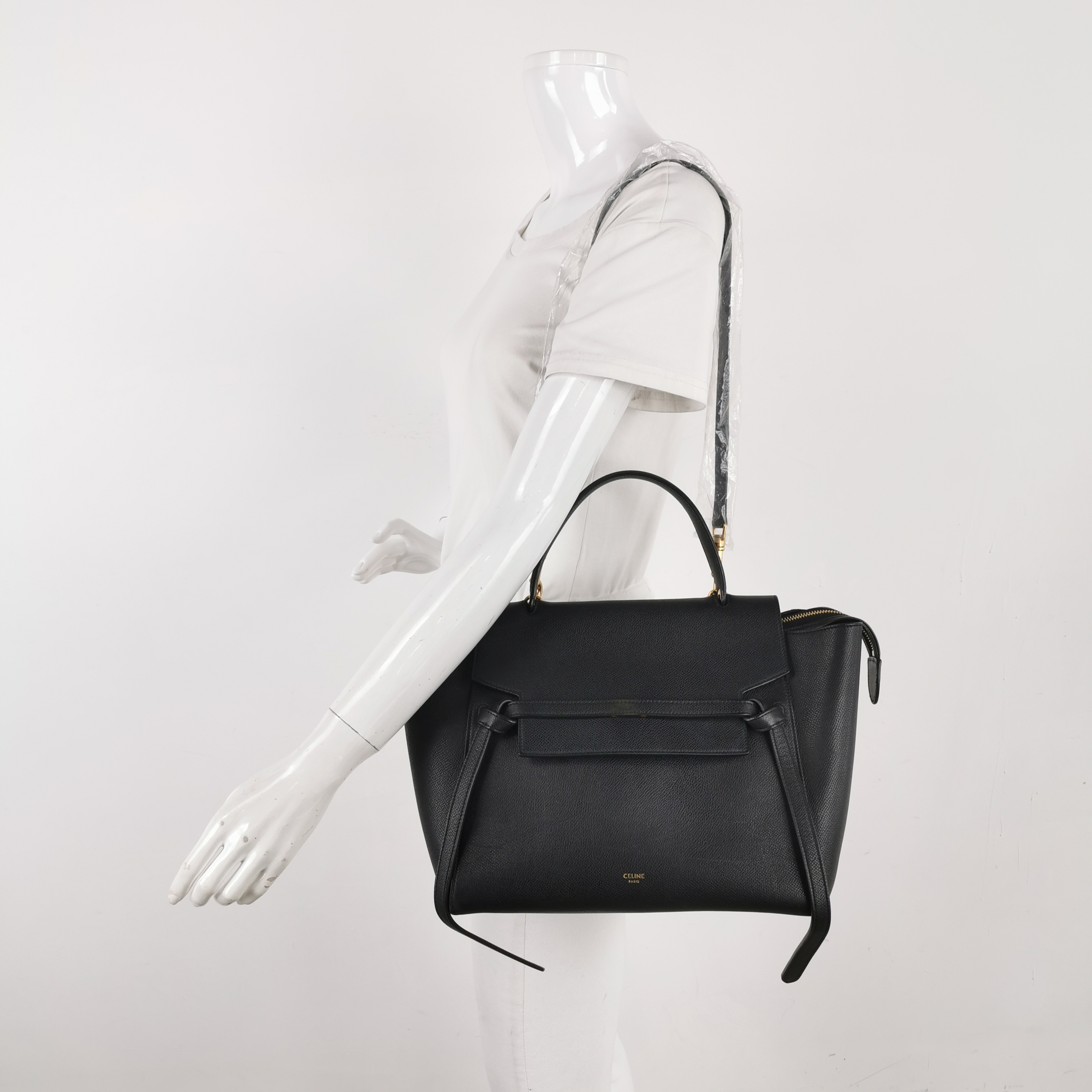 Celine Belt Bag Textured Leather Mini — alternate view