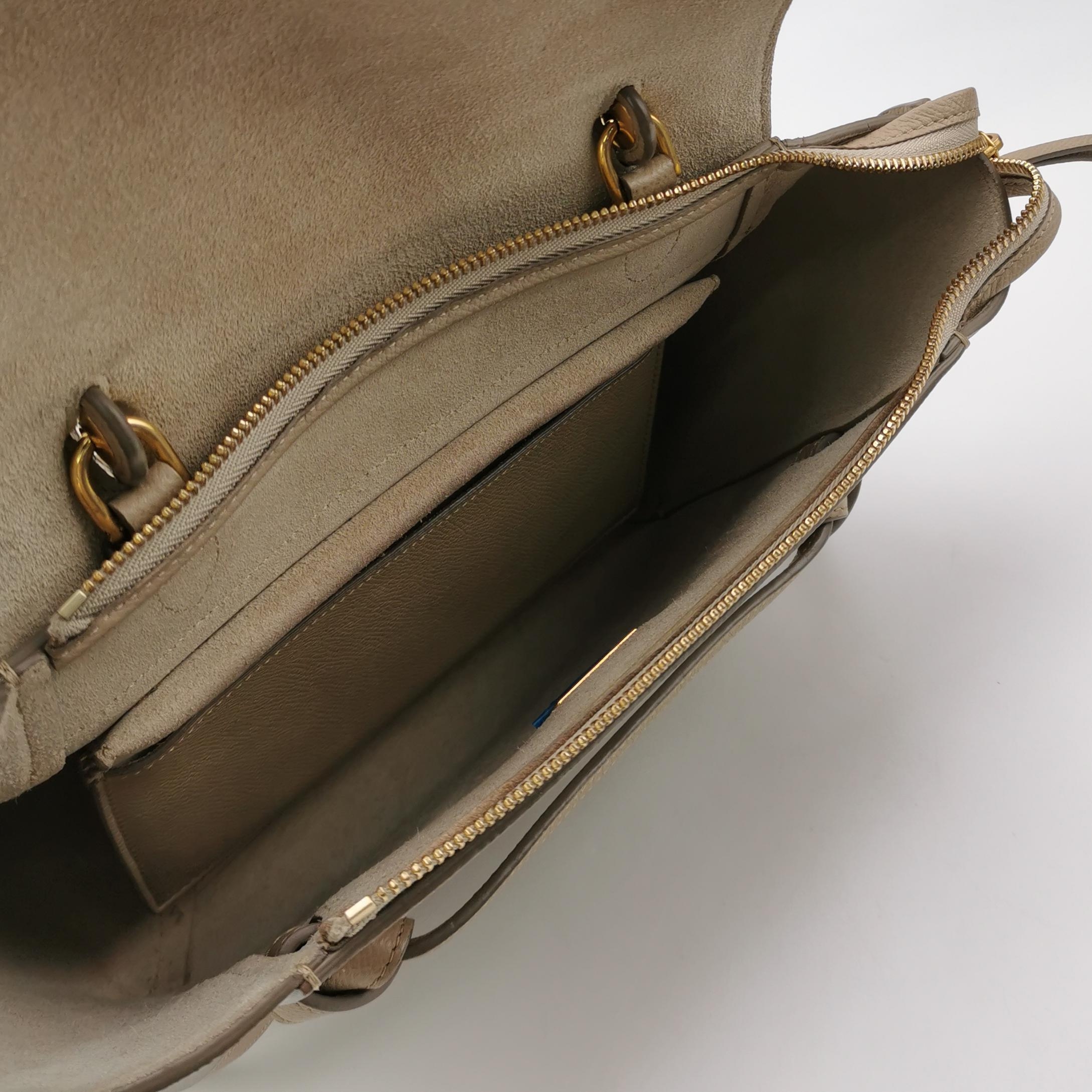 Celine Belt Bag Textured Leather Micro — photo 9 of 16