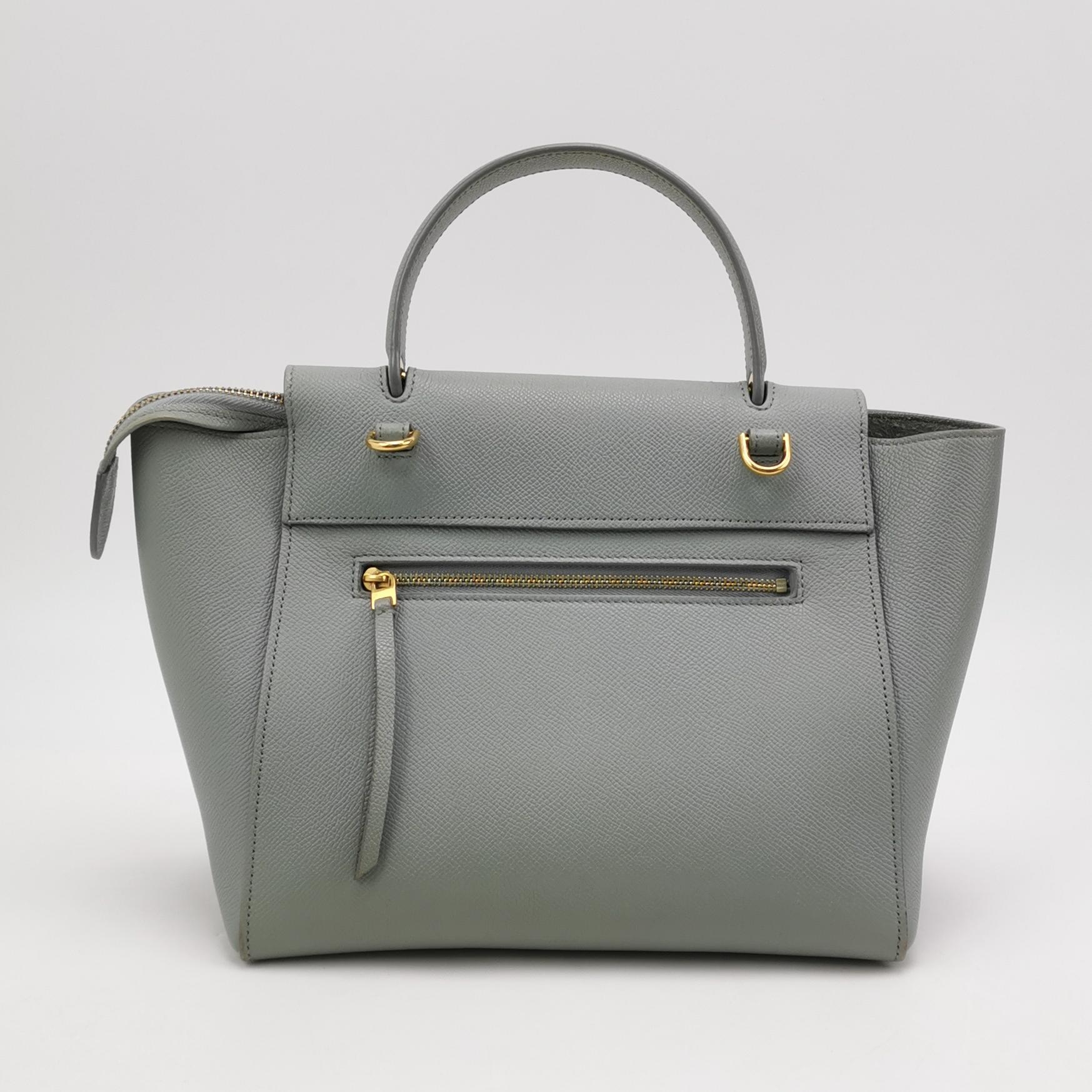 Celine Belt Bag Textured Leather Micro — photo 5 of 16