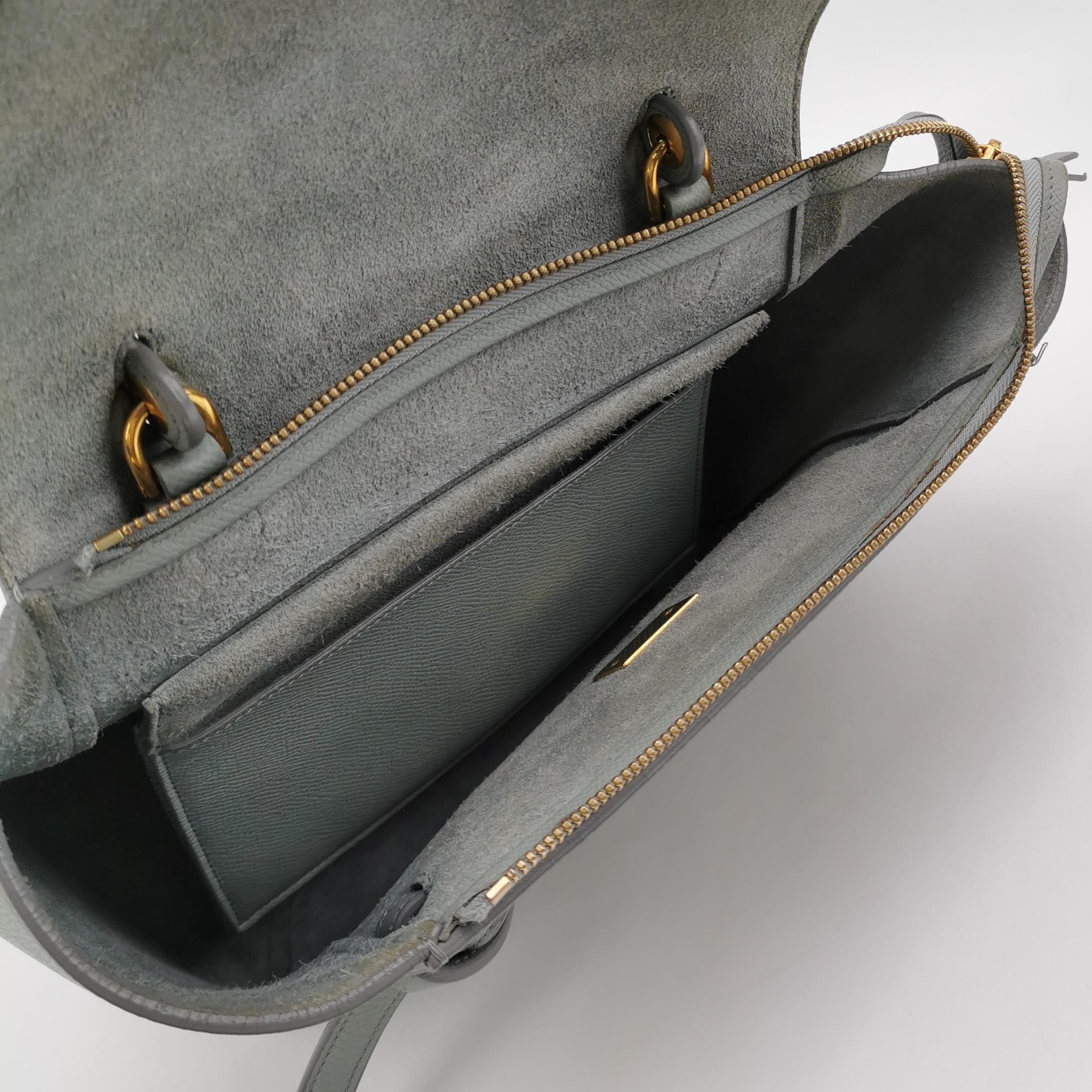 Celine Belt Bag Textured Leather Micro — photo 8 of 16