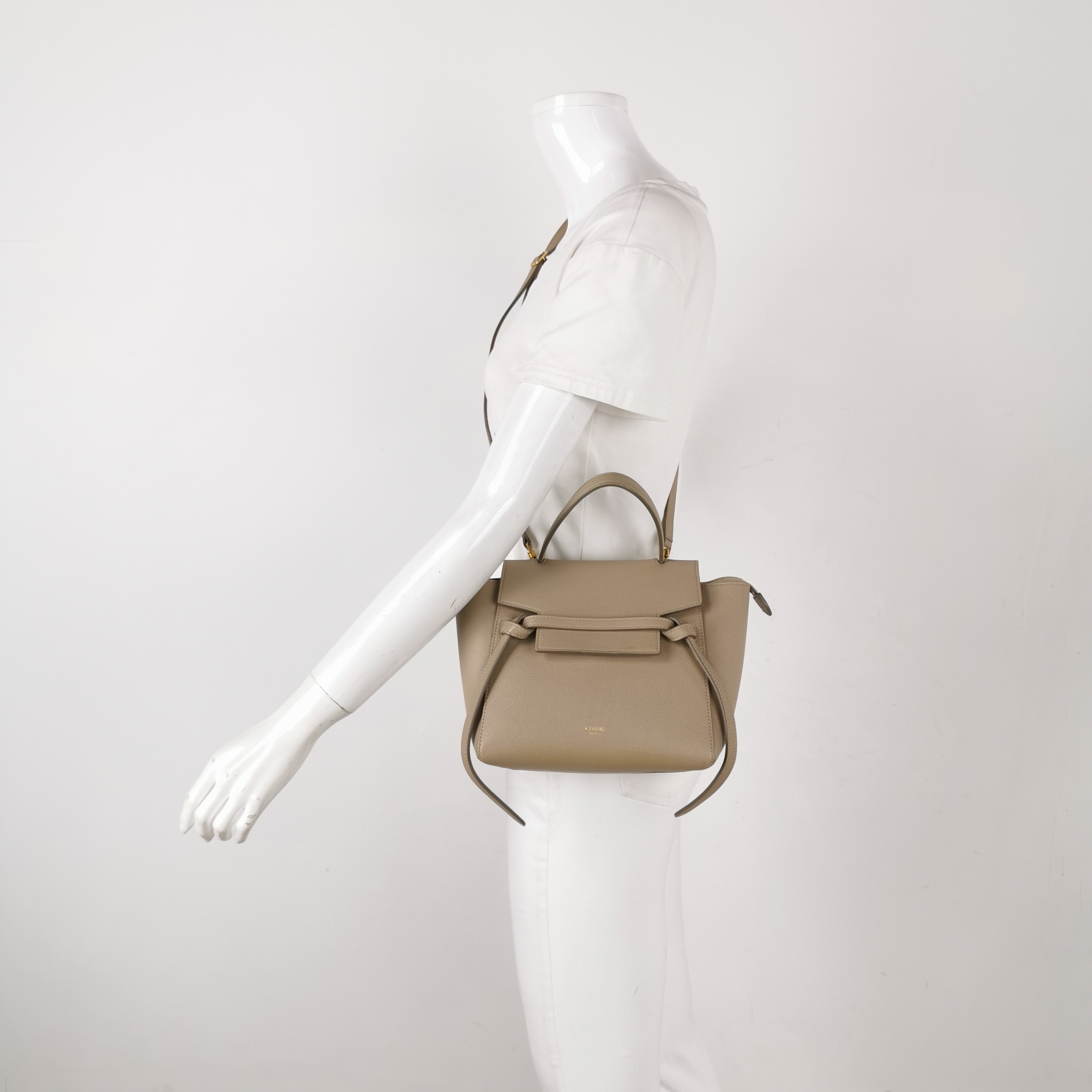 Celine Belt Bag Textured Leather Nano — alternate view