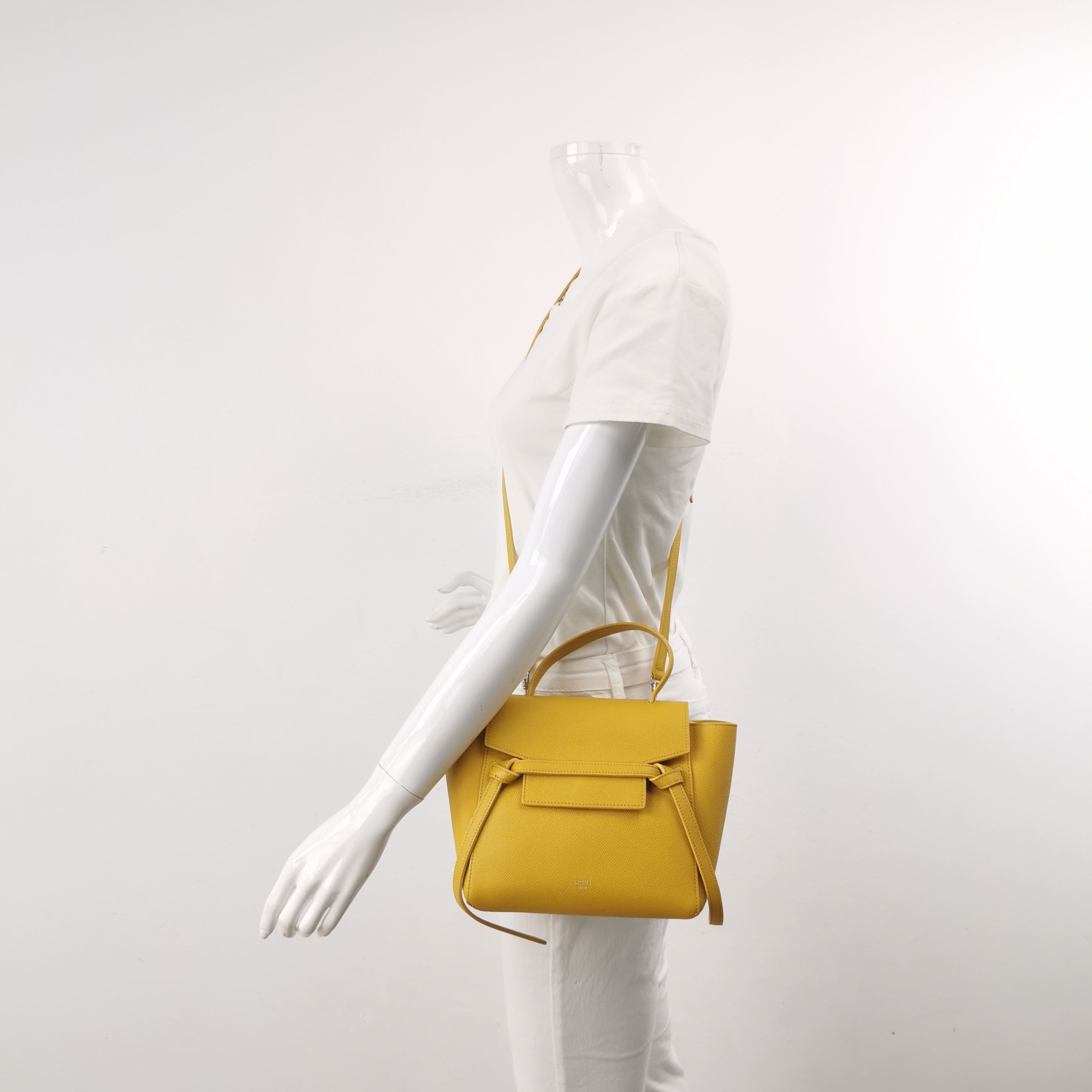 Celine Belt Bag Textured Leather Nano — alternate view