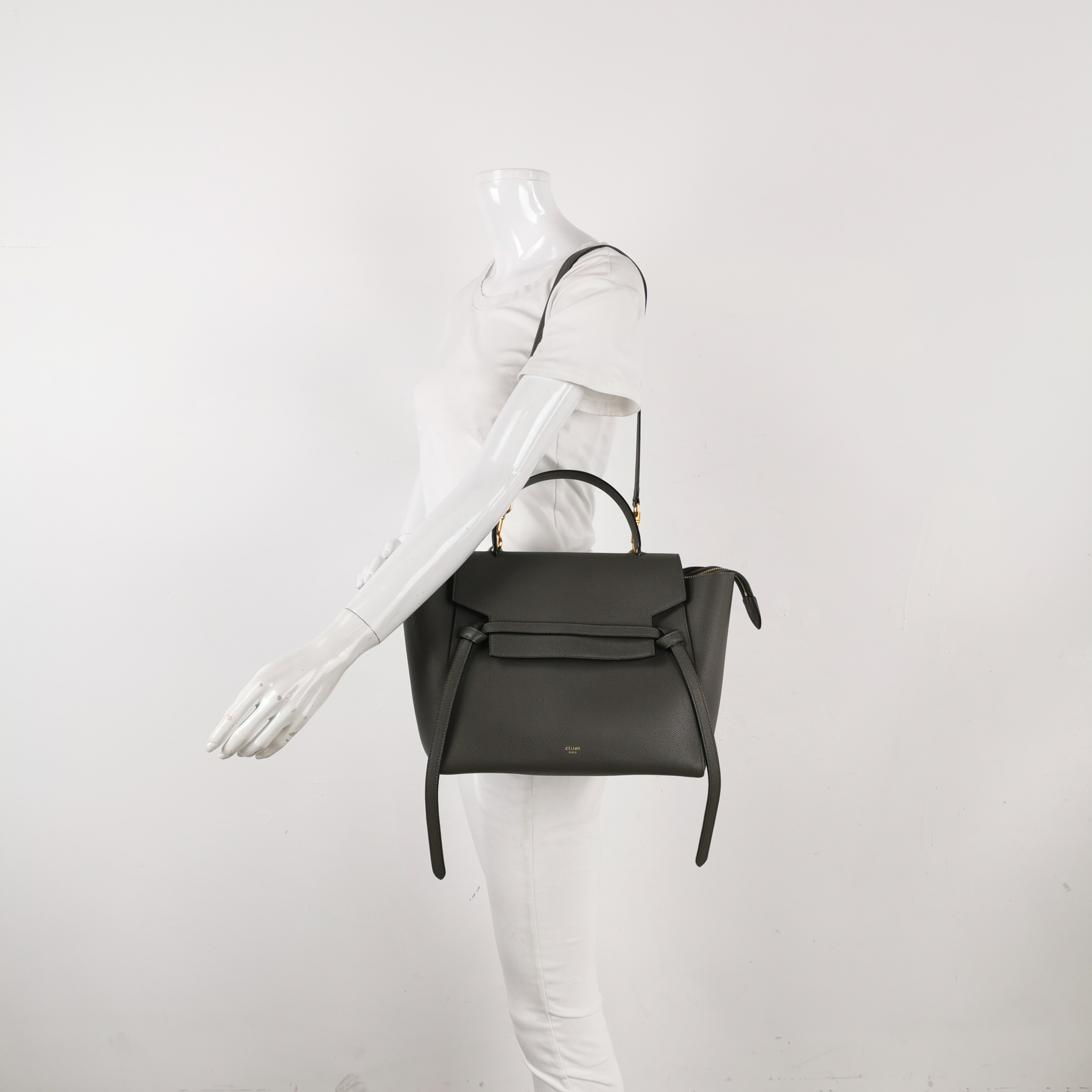 Celine Belt Bag Textured Leather Mini — alternate view