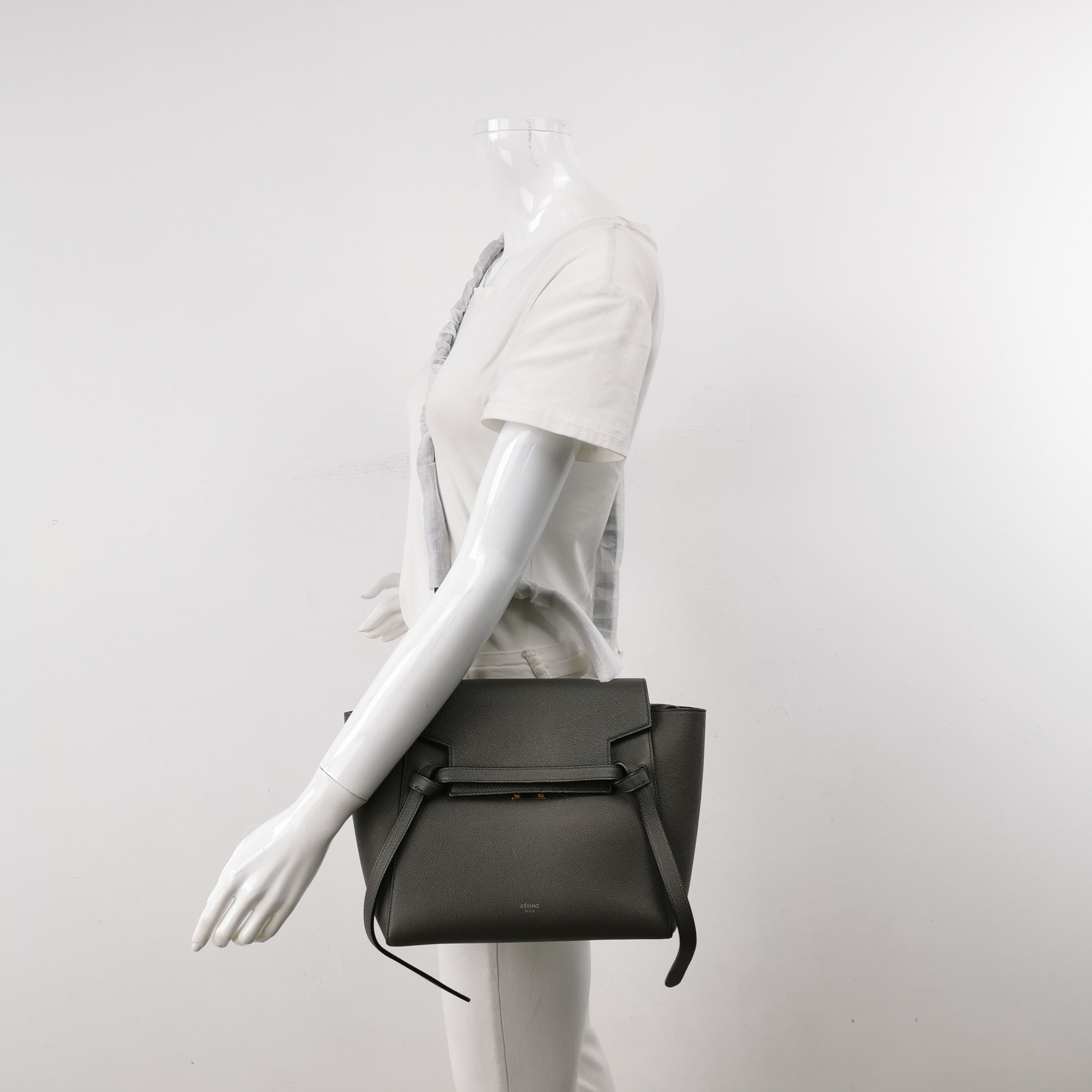 Celine Belt Bag Textured Leather Micro — alternate view
