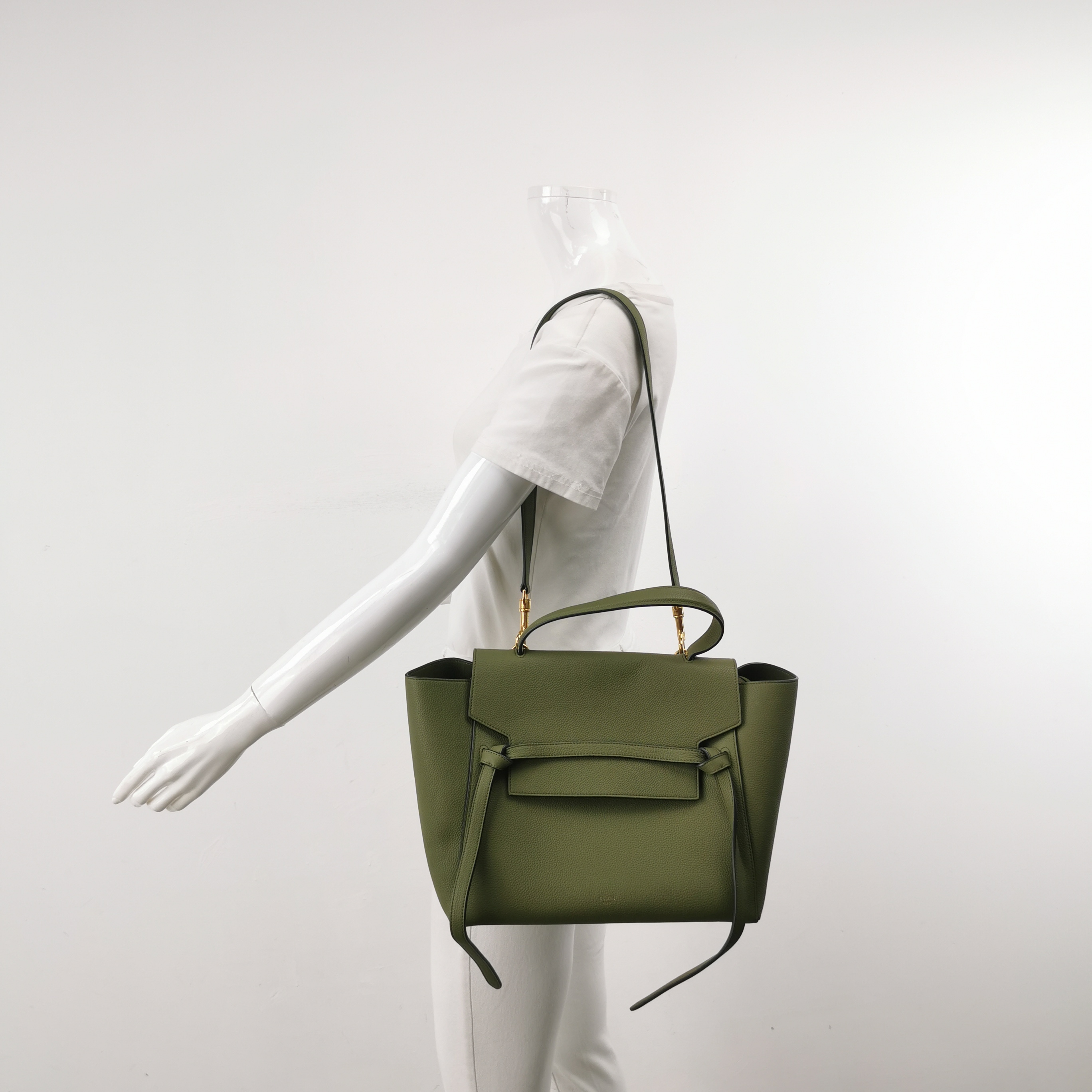 Celine Belt Bag Textured Leather Mini — alternate view