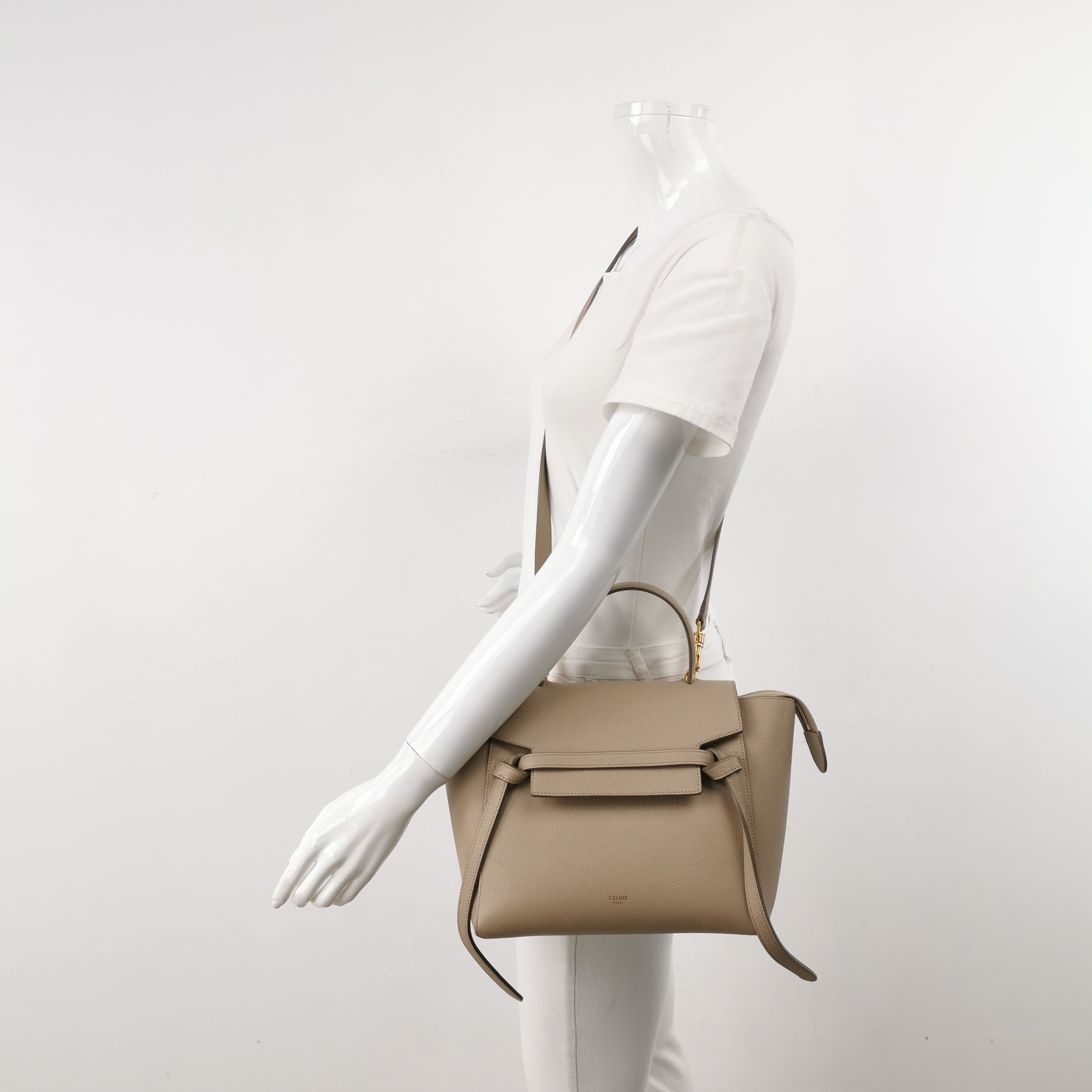 Celine Belt Bag Textured Leather Micro — alternate view