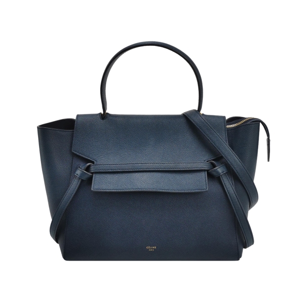 Celine Belt Bag Textured Leather Mini — pre-owned, Vierlot