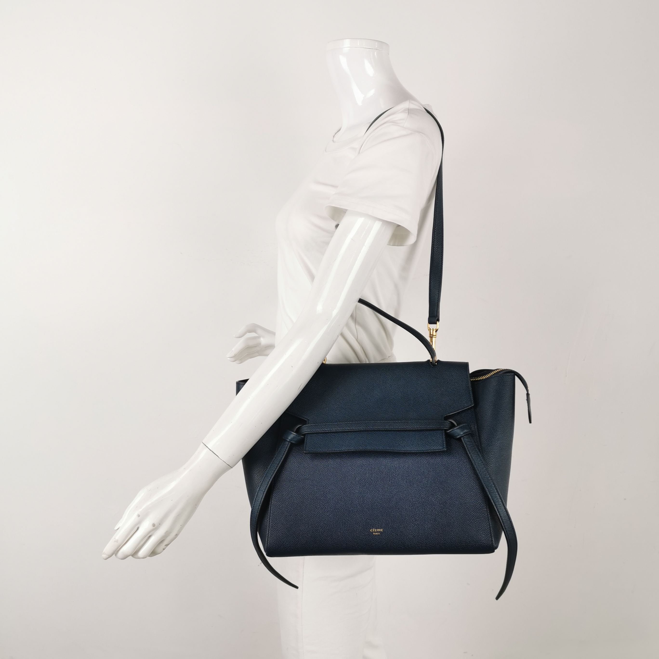 Celine Belt Bag Textured Leather Mini — alternate view