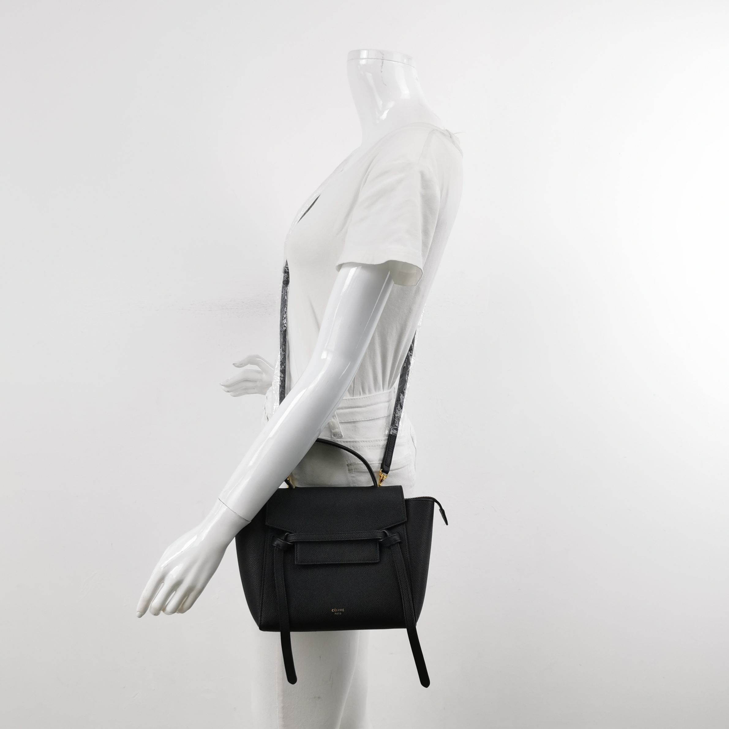 Celine Belt Bag Textured Leather Nano — alternate view
