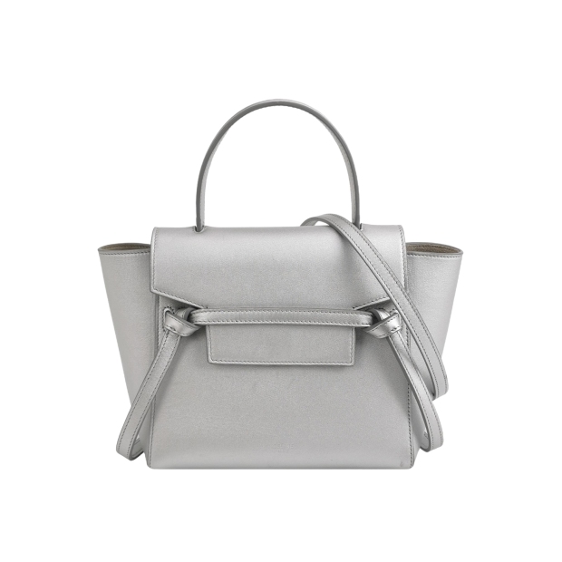 Celine Belt Bag Textured Leather Nano — pre-owned, Vierlot