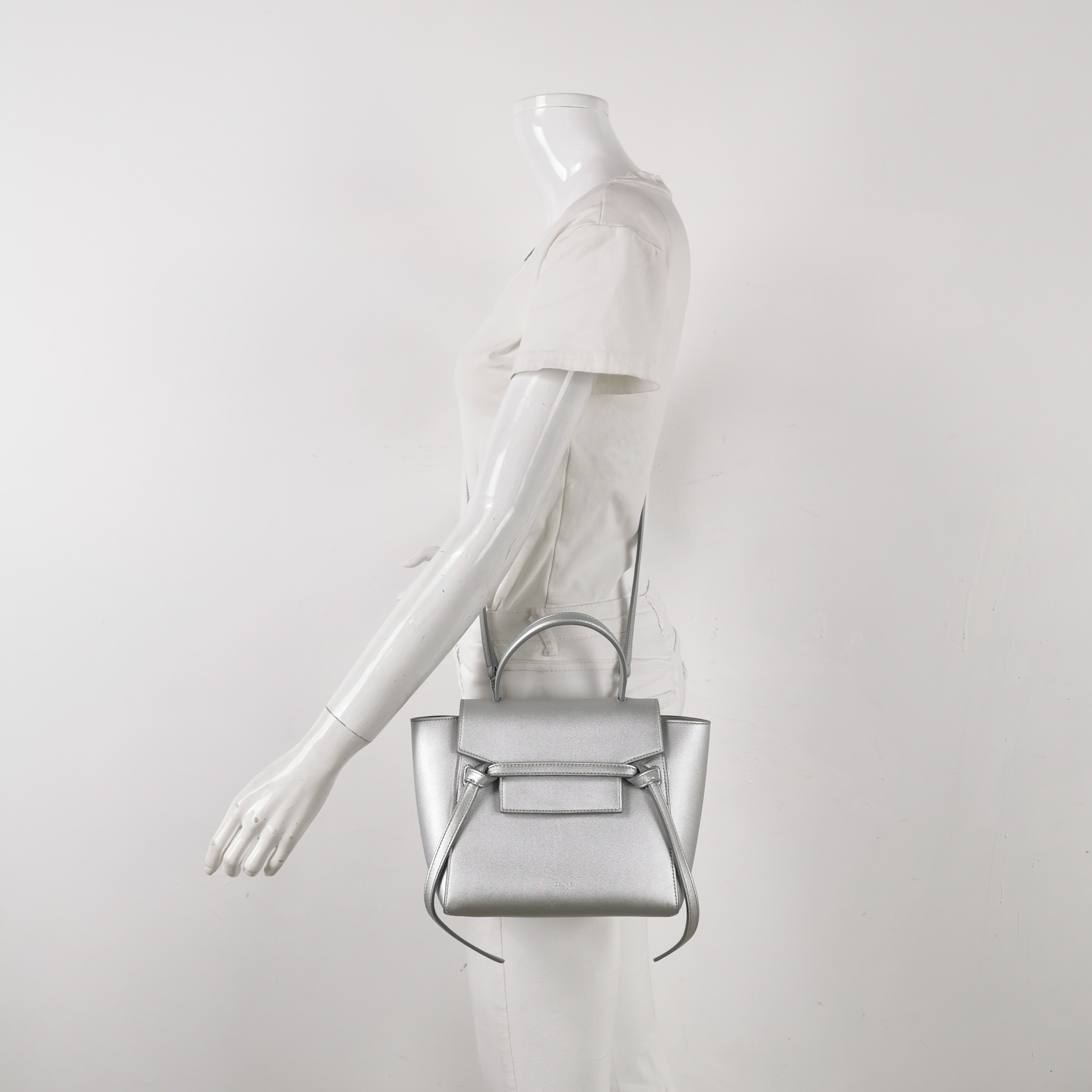 Celine Belt Bag Textured Leather Nano — alternate view
