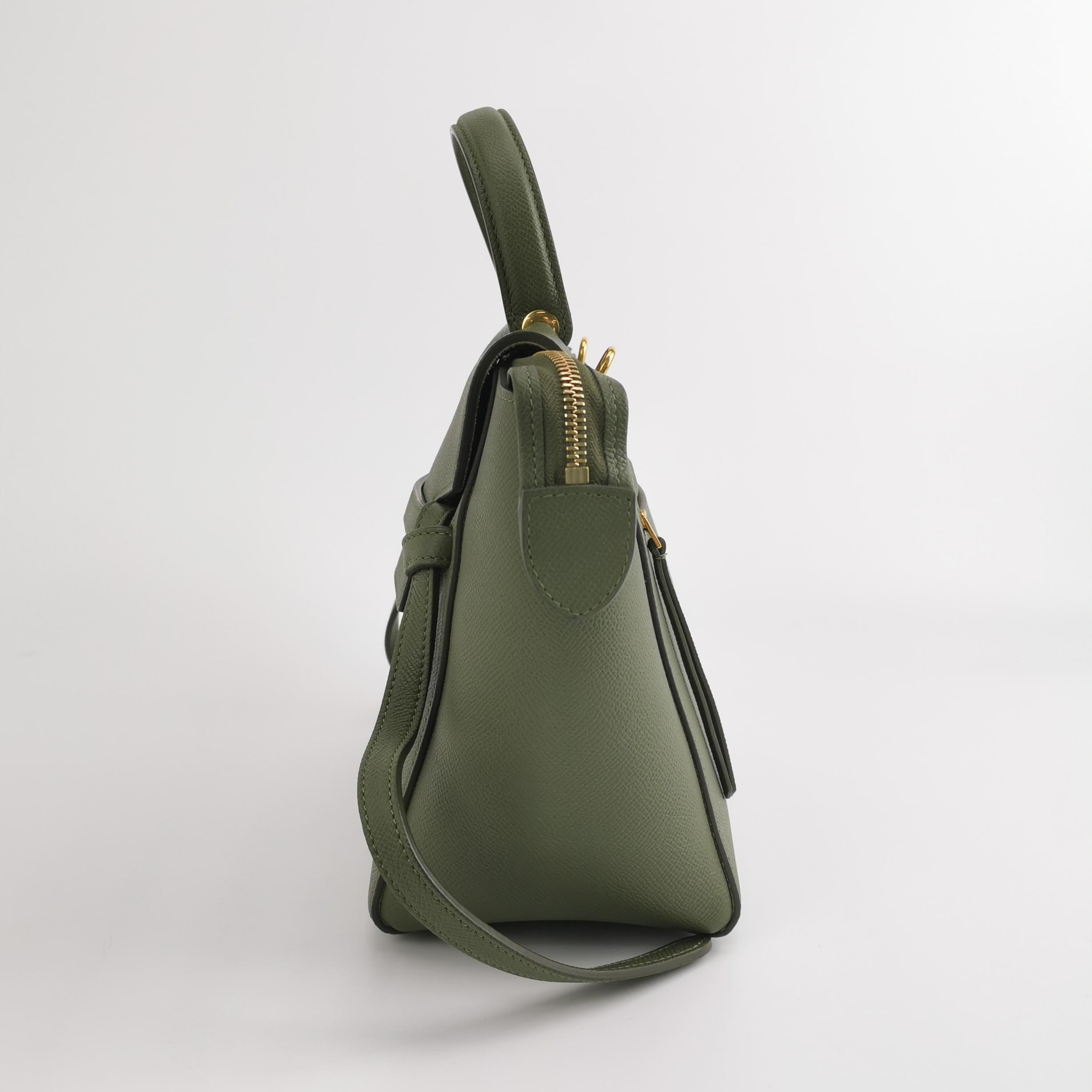 Celine Belt Bag Textured Leather Micro — photo 3 of 18
