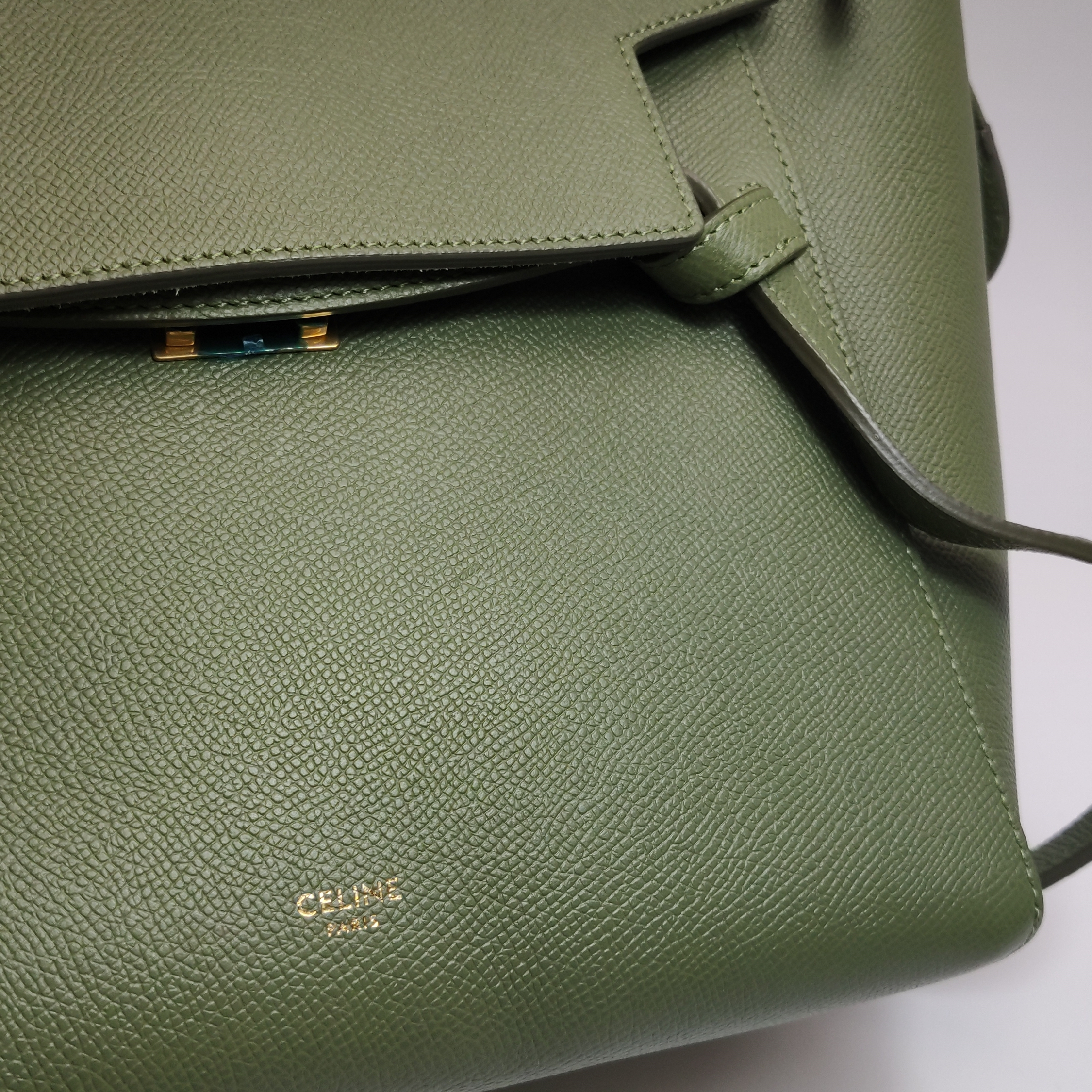 Celine Belt Bag Textured Leather Micro — photo 14 of 18