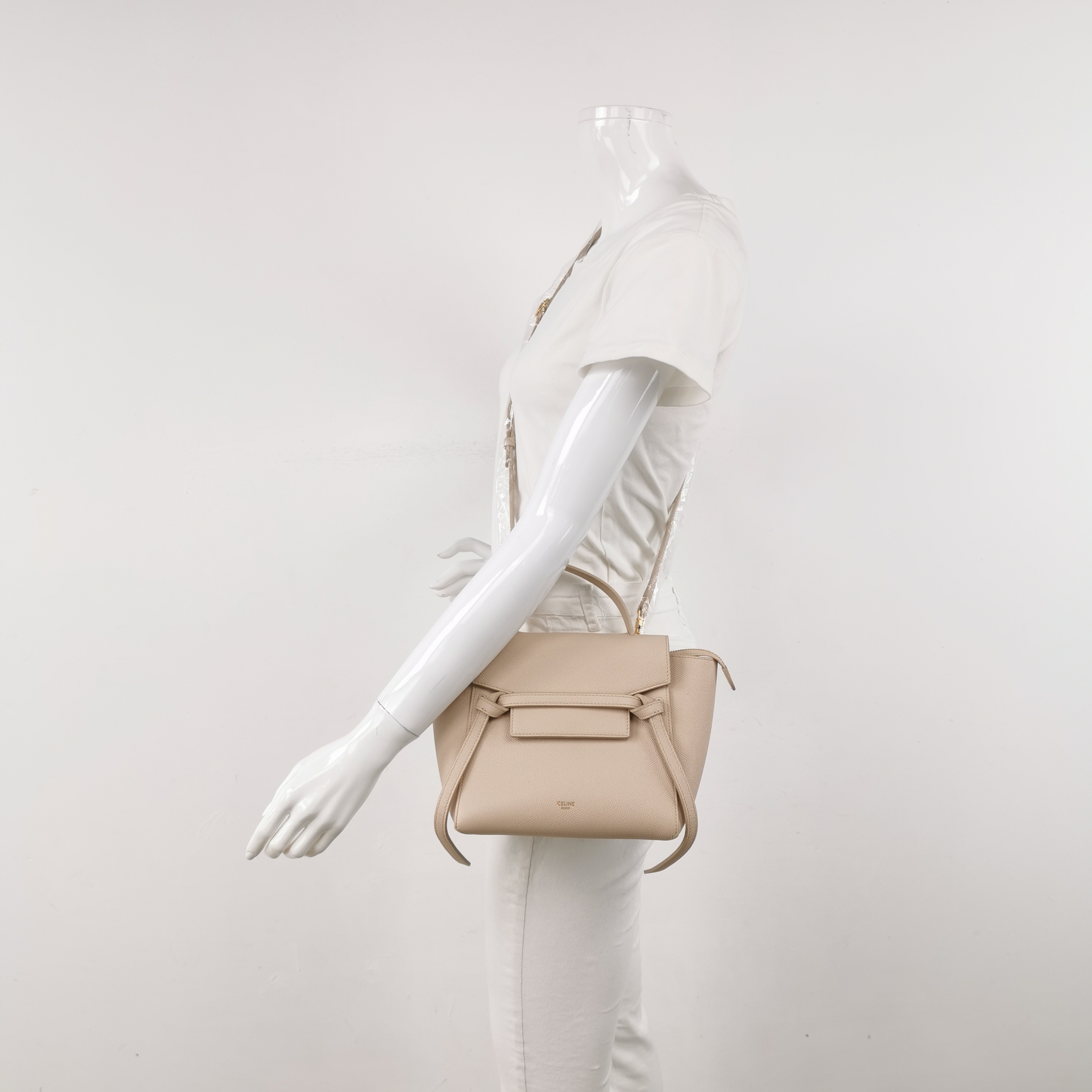 Celine Belt Bag Textured Leather Nano — alternate view