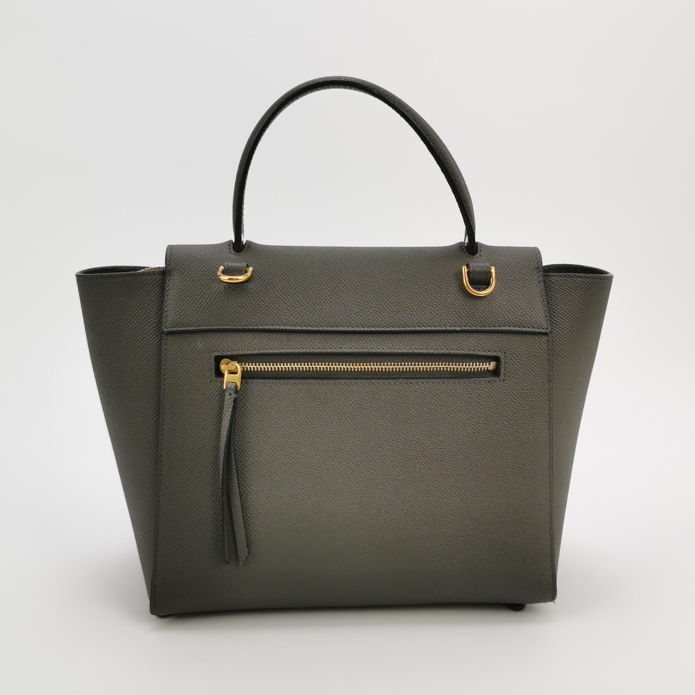 Celine Belt Bag Textured Leather Micro — photo 5 of 16