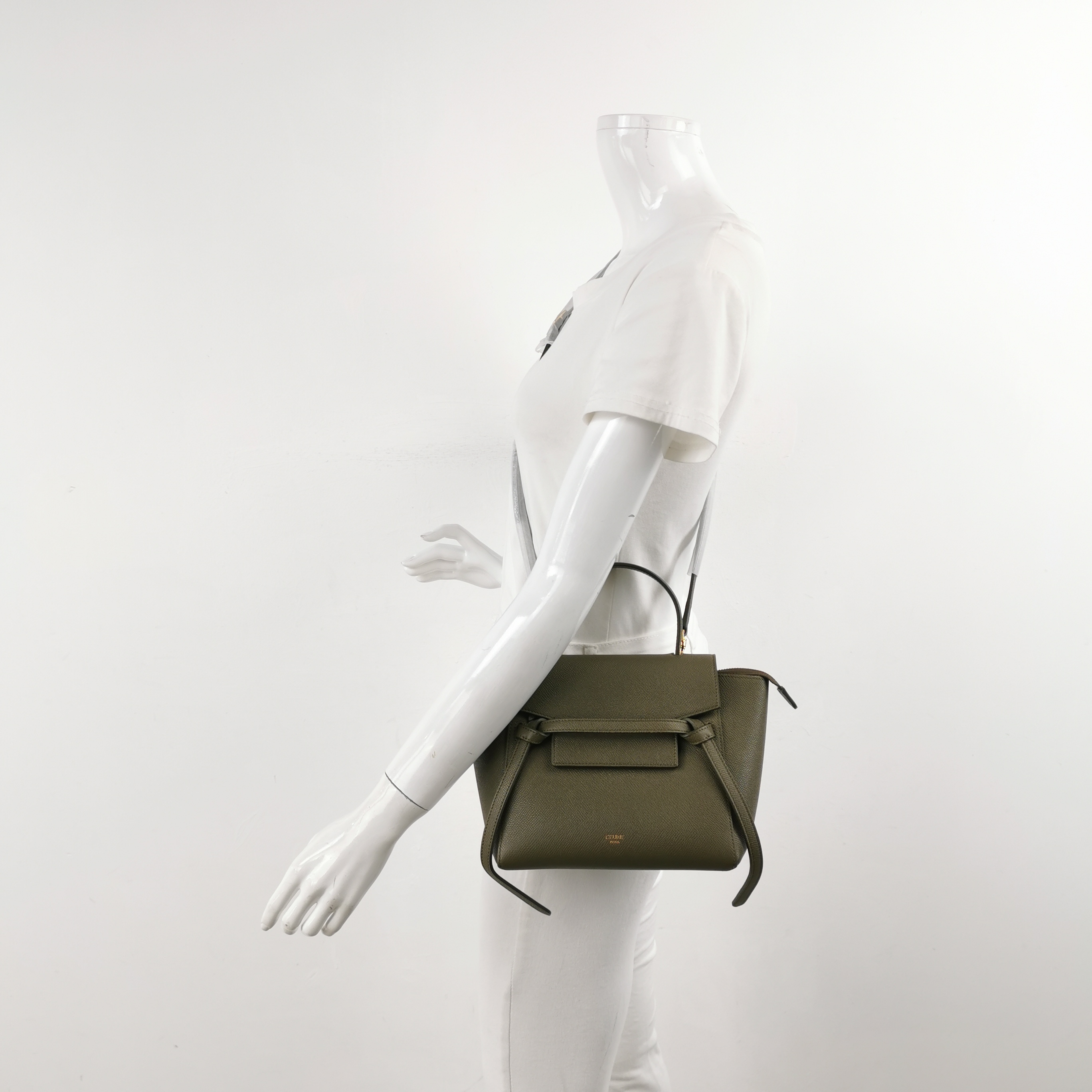 Celine Belt Bag Textured Leather Nano — alternate view