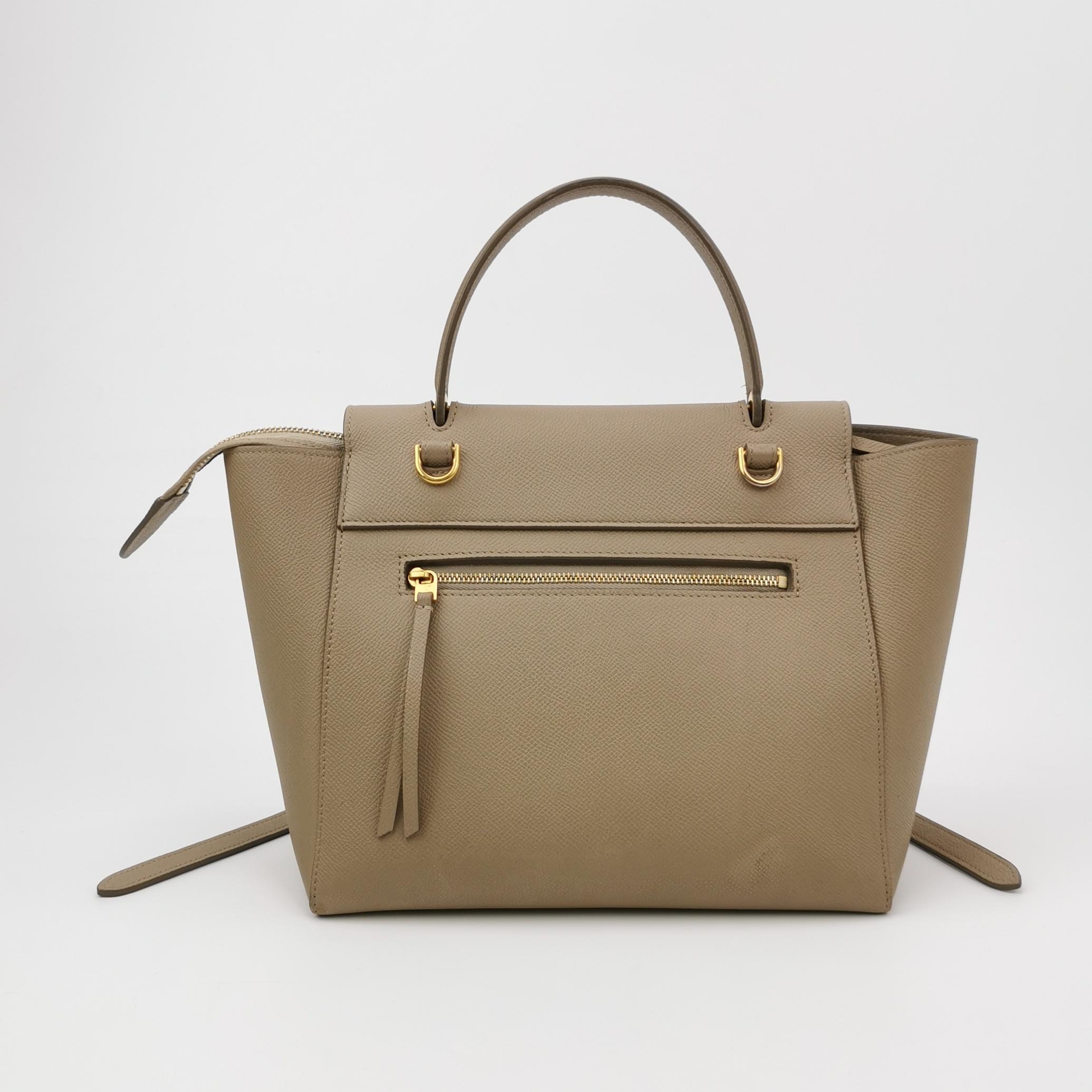 Celine Belt Bag Textured Leather Micro — photo 5 of 17