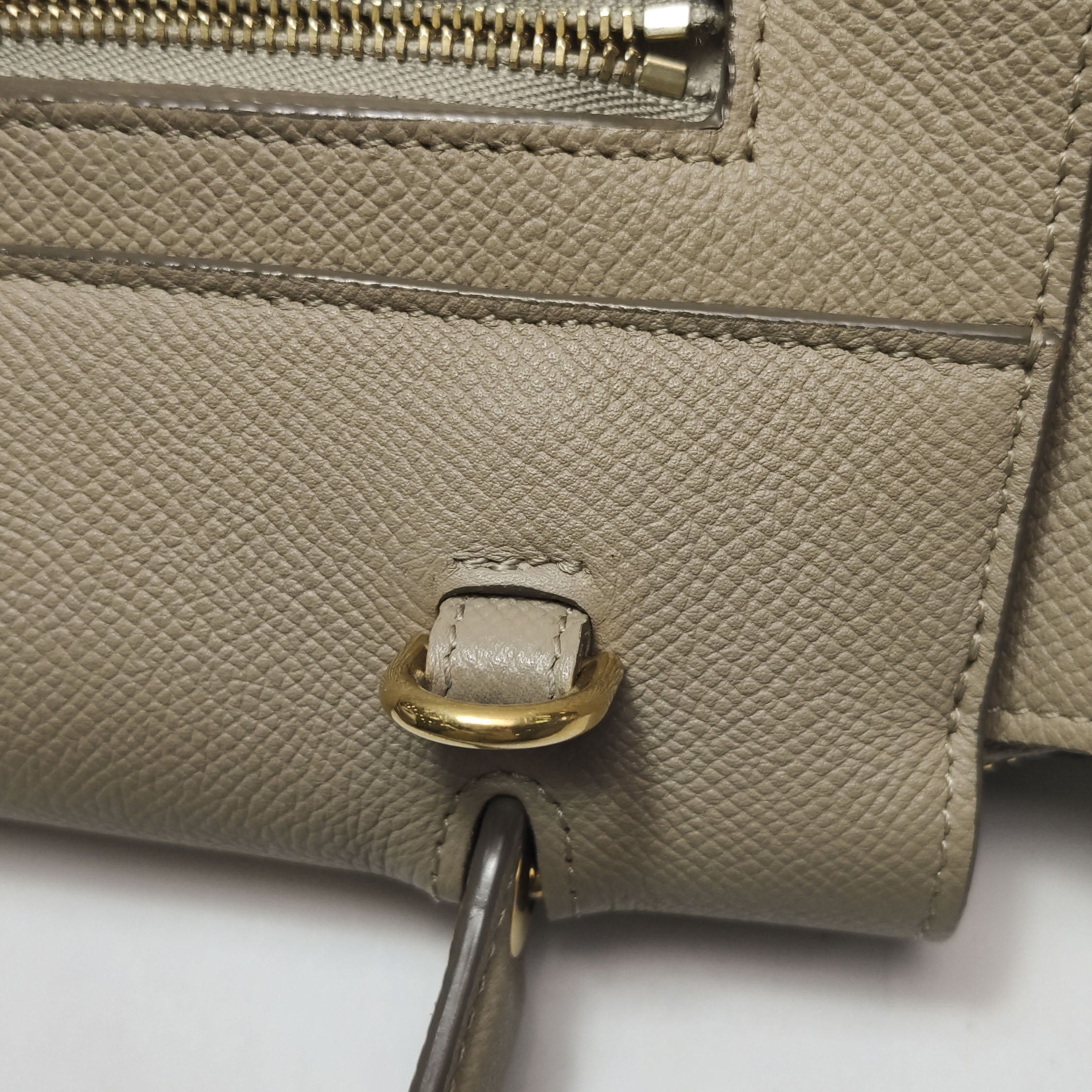Celine Belt Bag Textured Leather Micro — photo 12 of 17