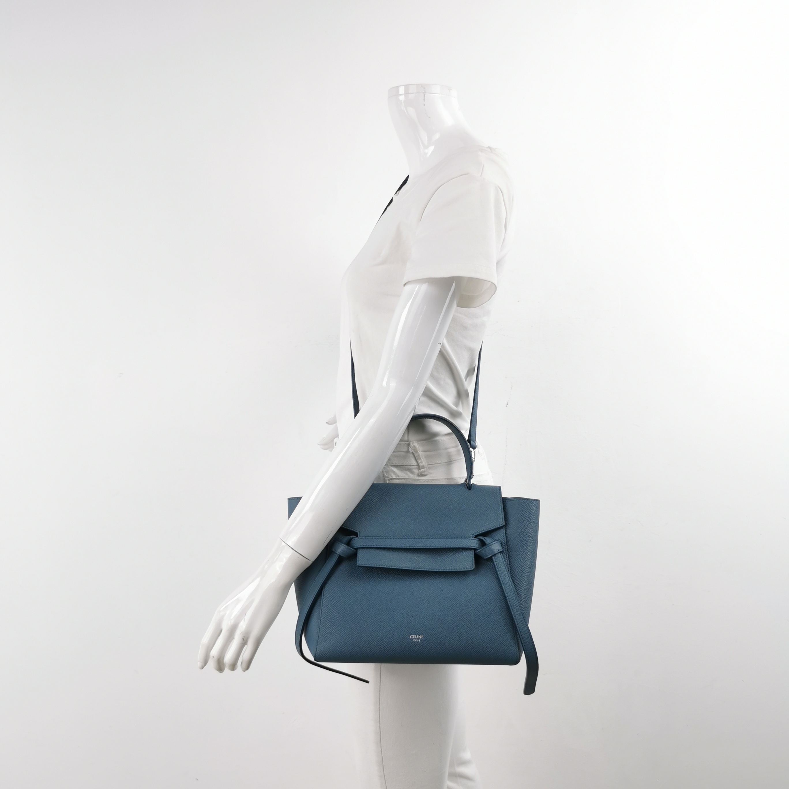 Celine Belt Bag Textured Leather Micro — alternate view