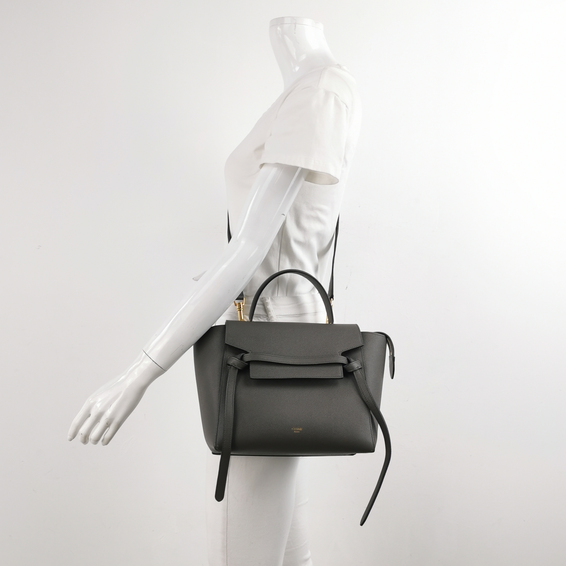 Celine Belt Bag Textured Leather Micro — photo 6 of 20