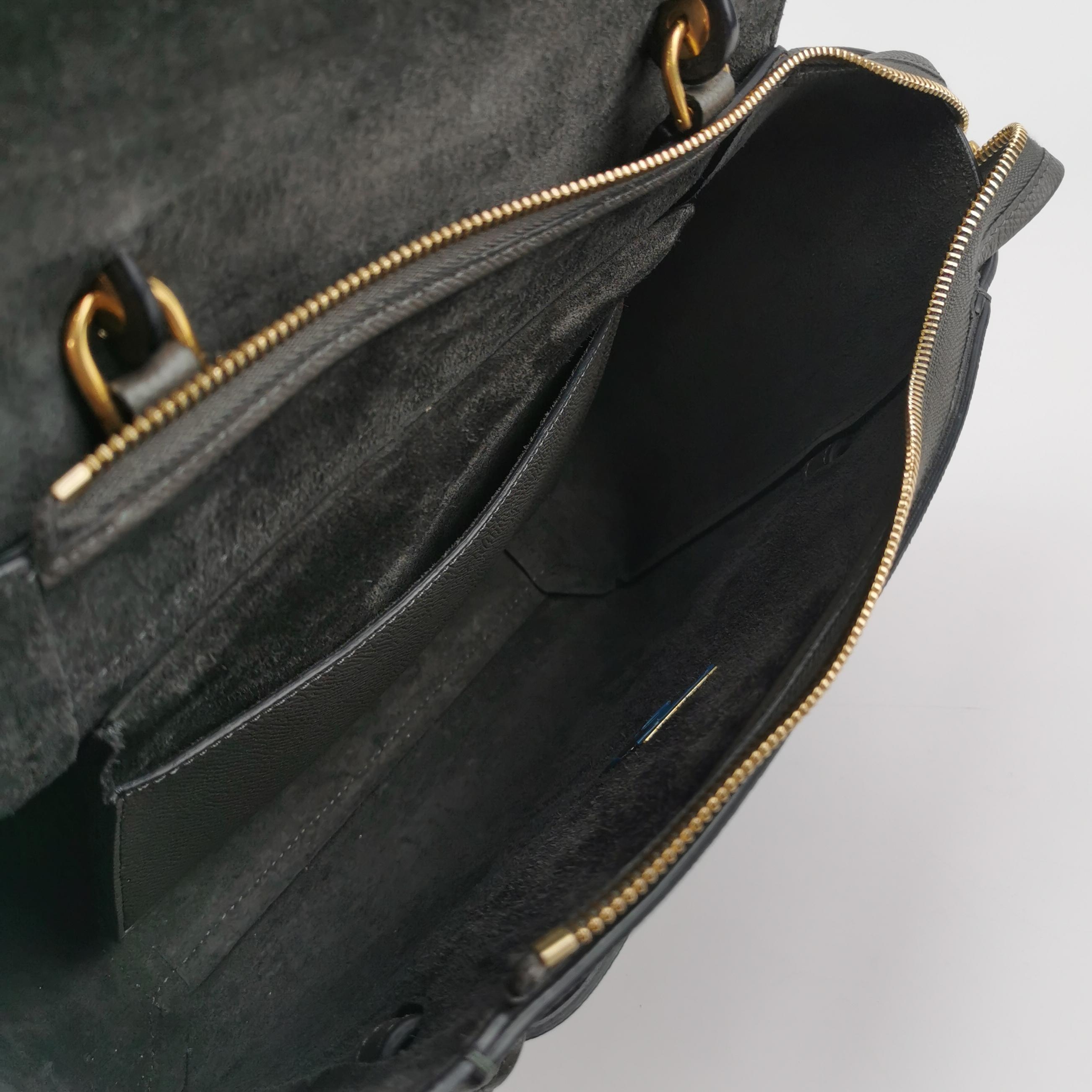 Celine Belt Bag Textured Leather Micro — alternate view