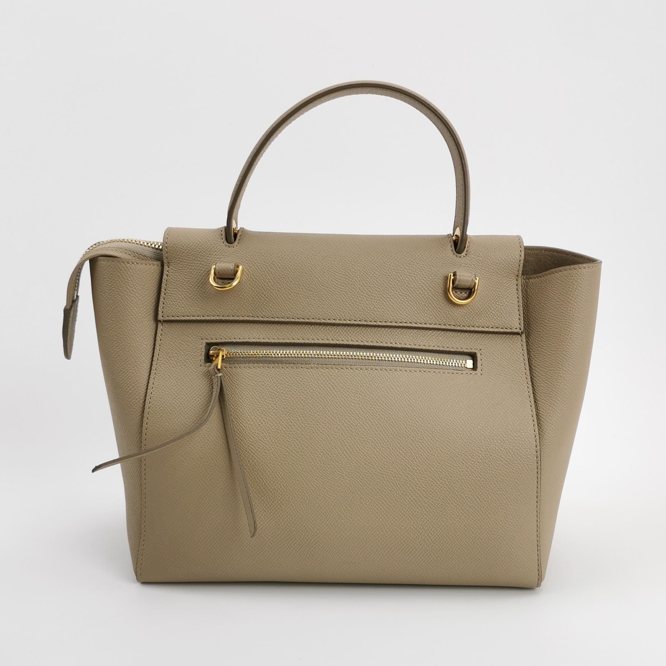 Celine Belt Bag Textured Leather Micro — photo 5 of 16