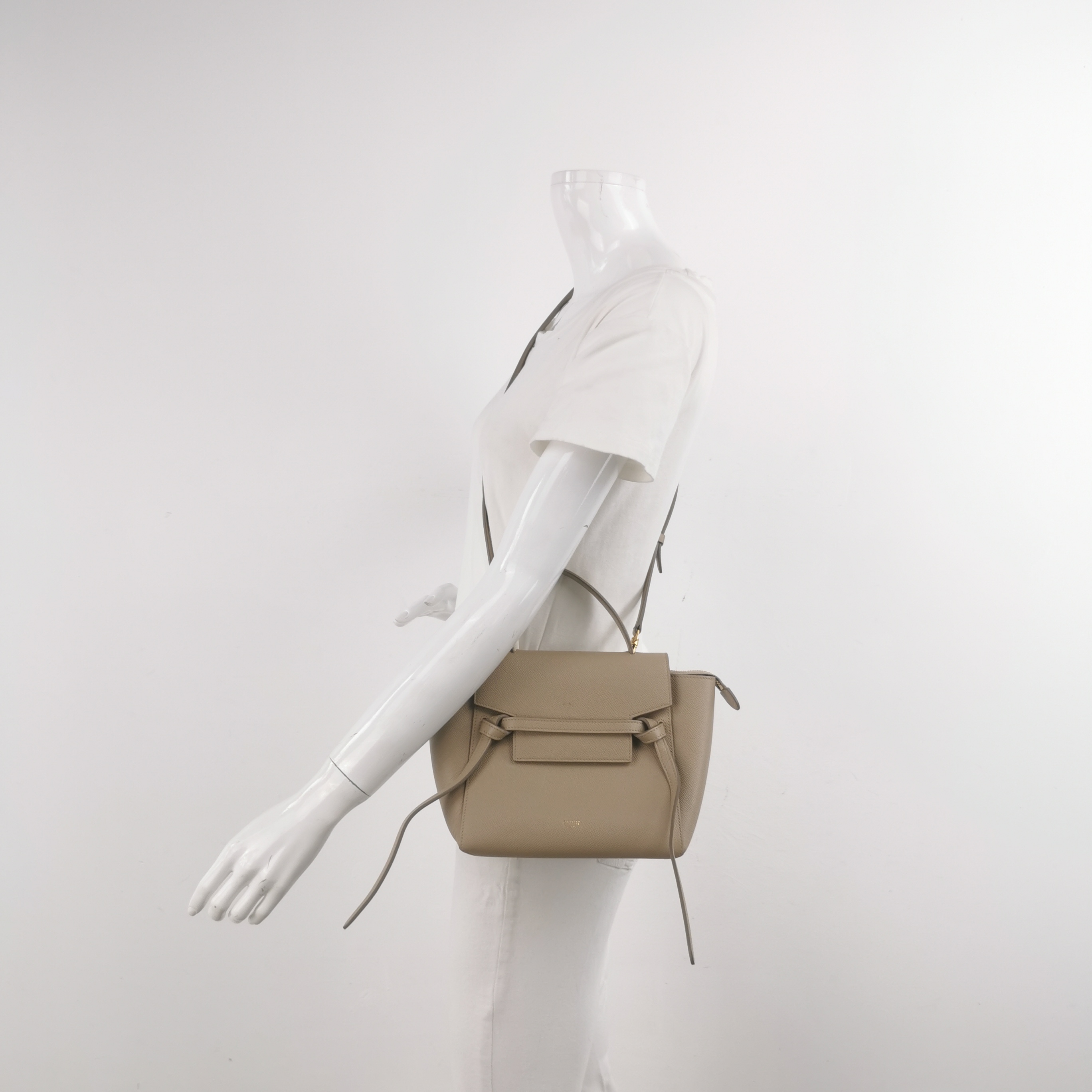 Celine Belt Bag Textured Leather Nano — alternate view