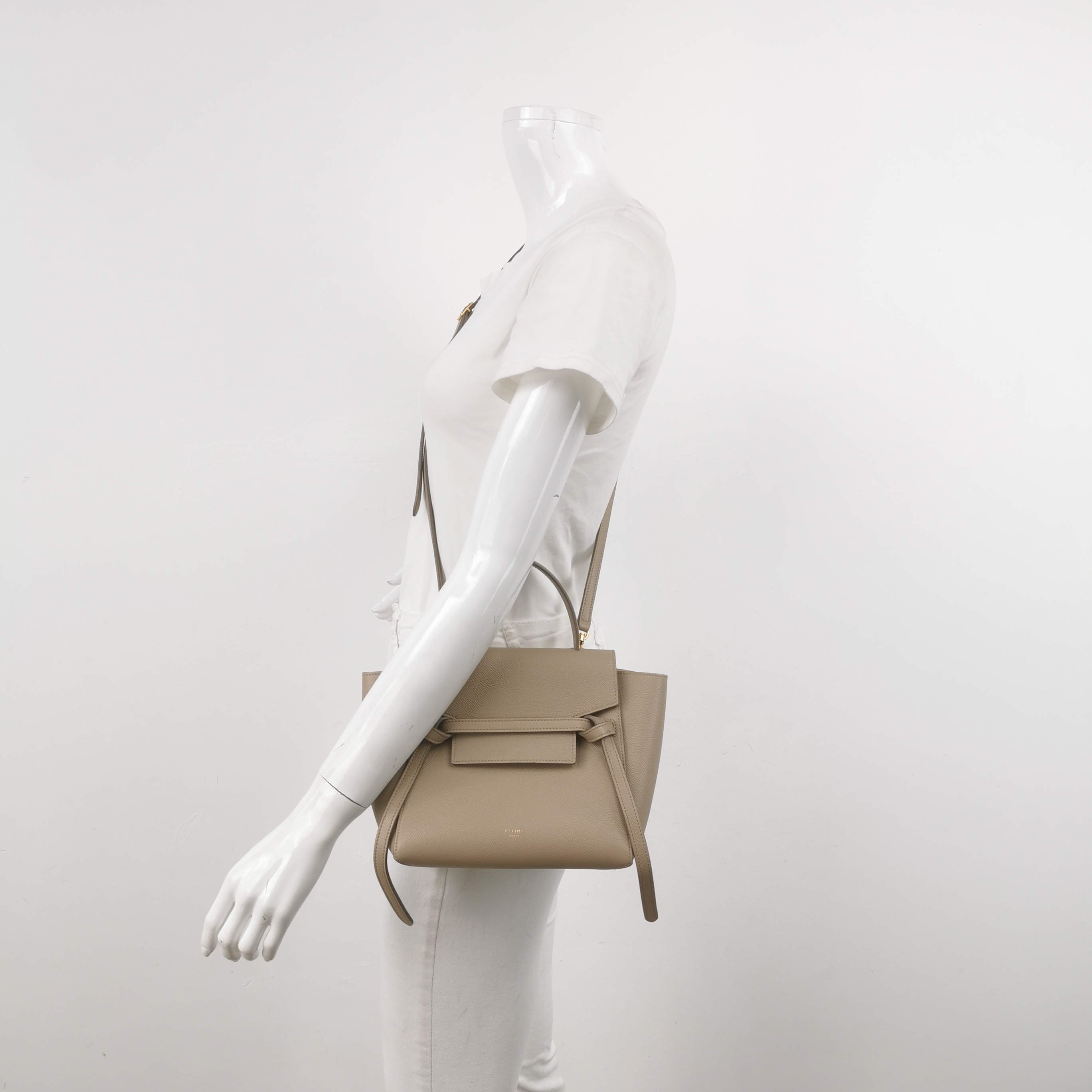 Celine Belt Bag Textured Leather Nano — alternate view