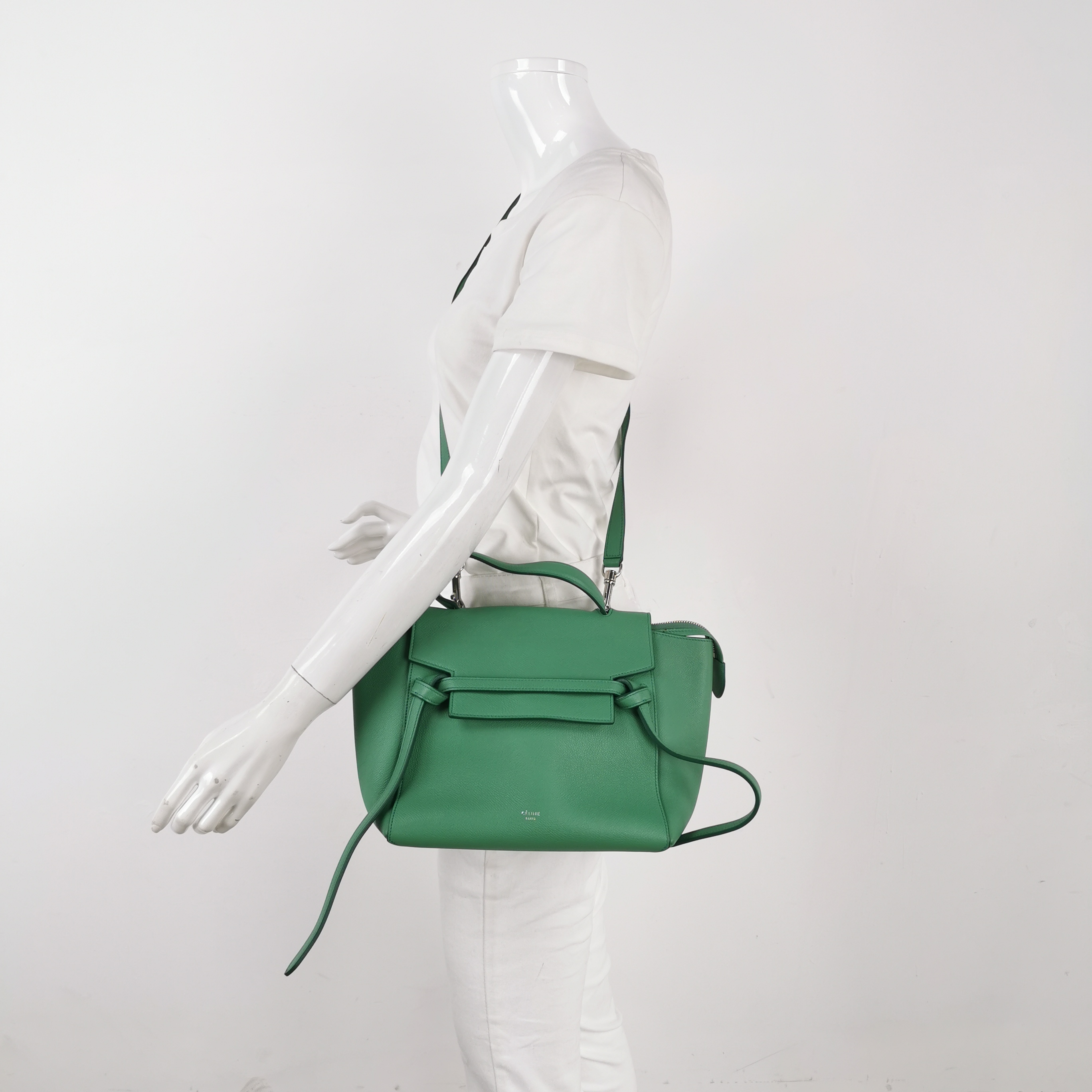 Celine Belt Bag Textured Leather Micro — alternate view