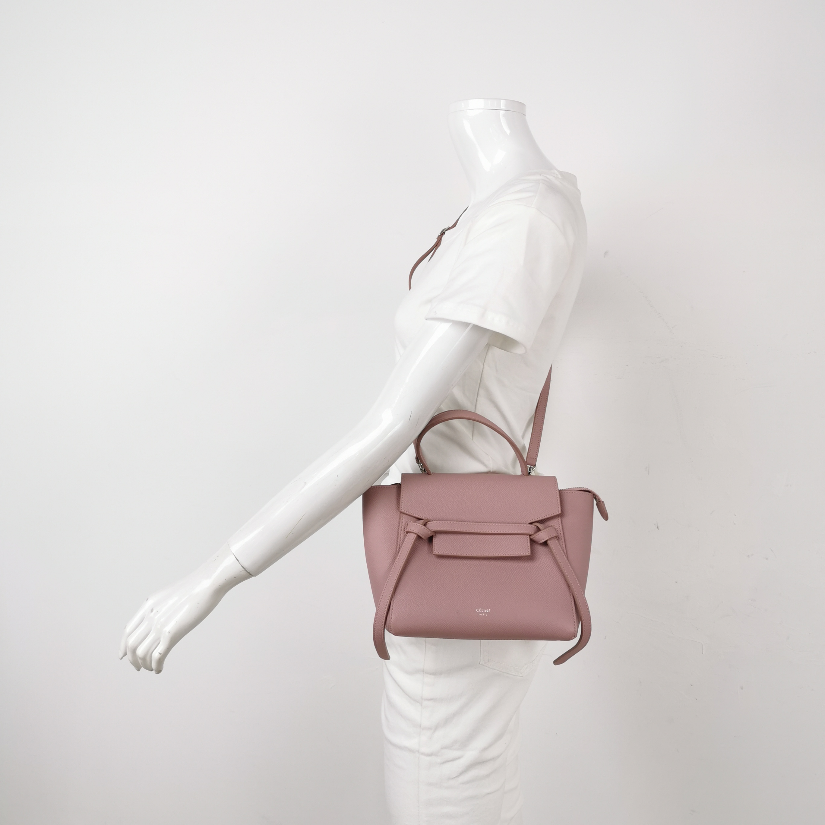 Celine Belt Bag Textured Leather Nano — alternate view
