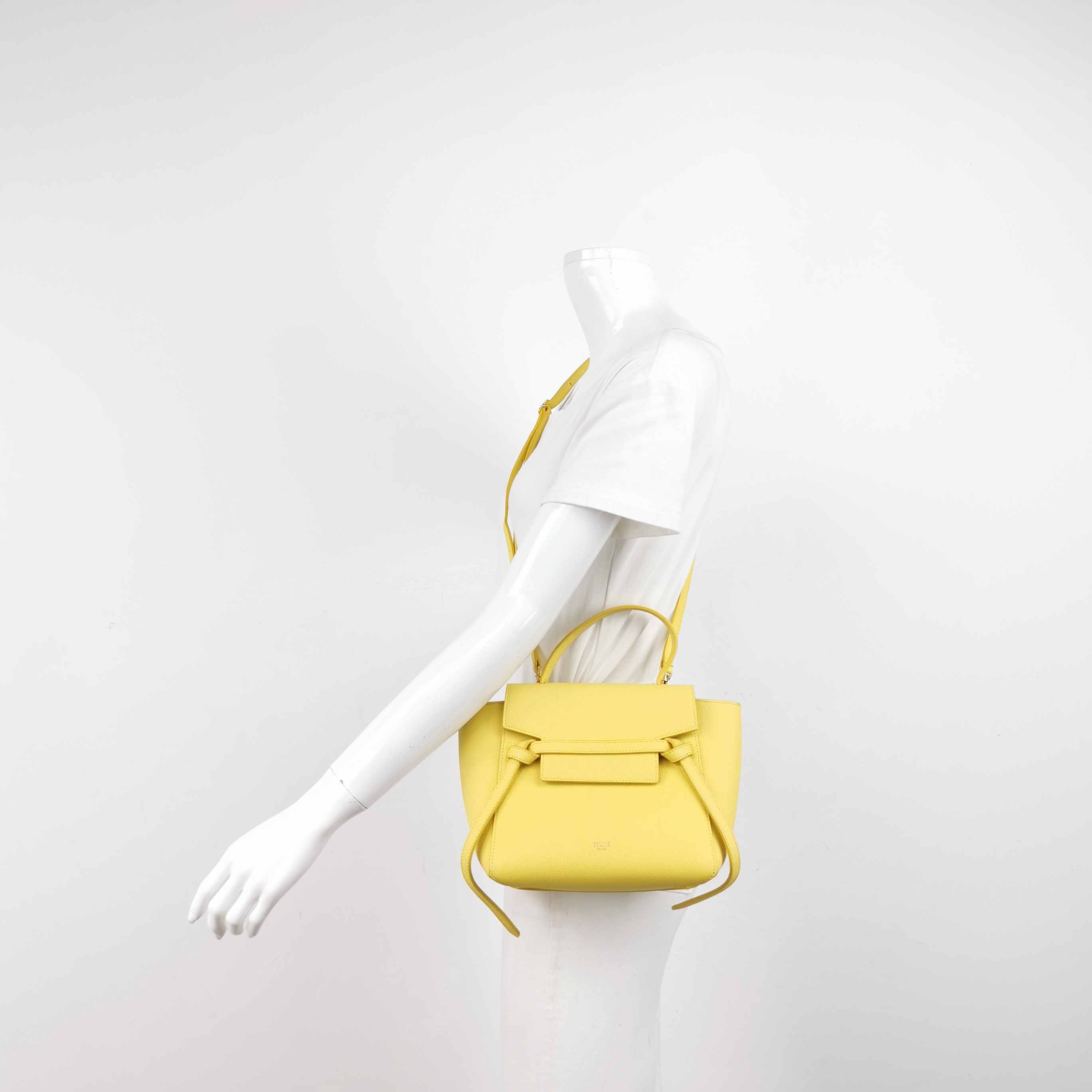 Celine Belt Bag Textured Leather Nano — alternate view