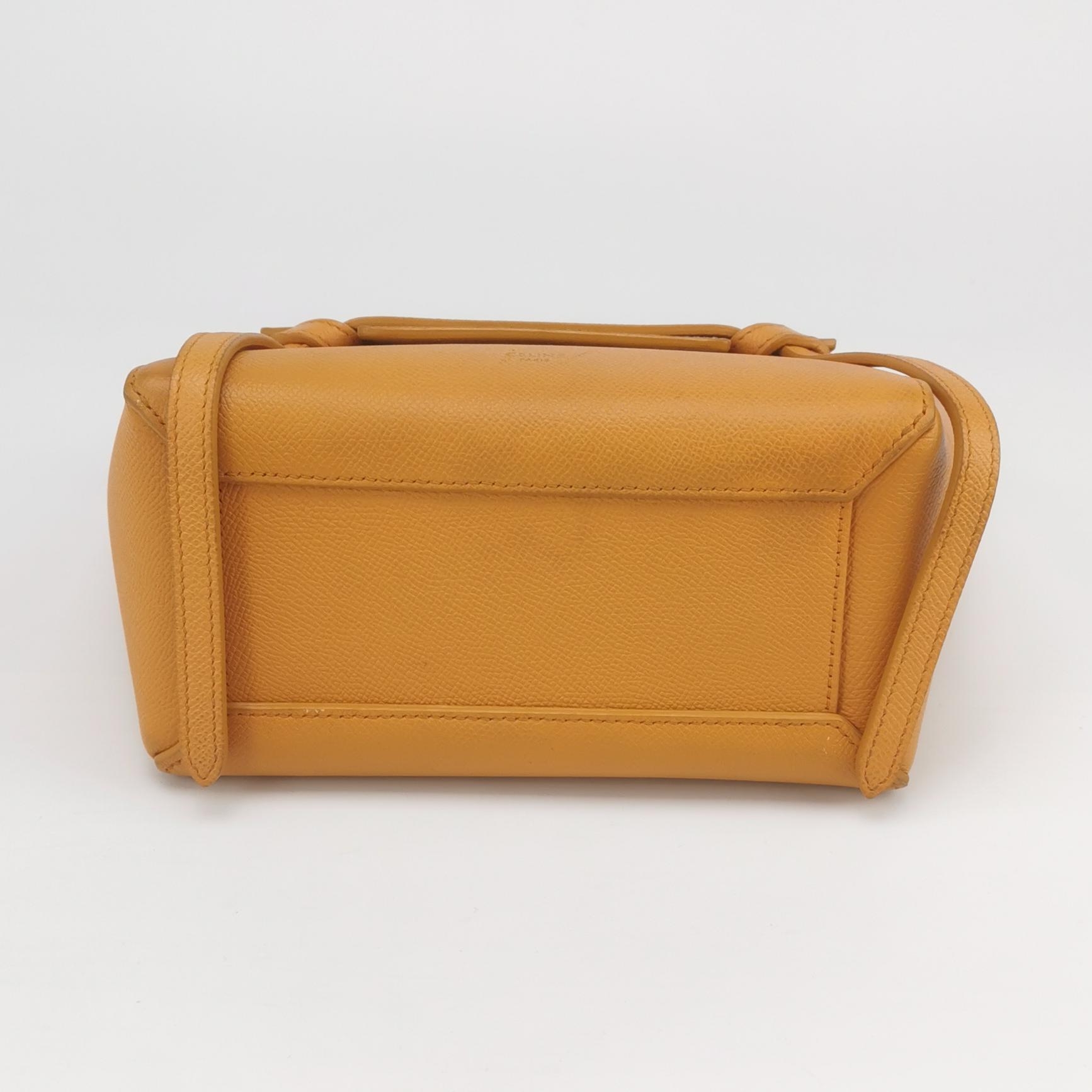 Celine Belt Bag Textured Leather Nano — photo 6 of 16