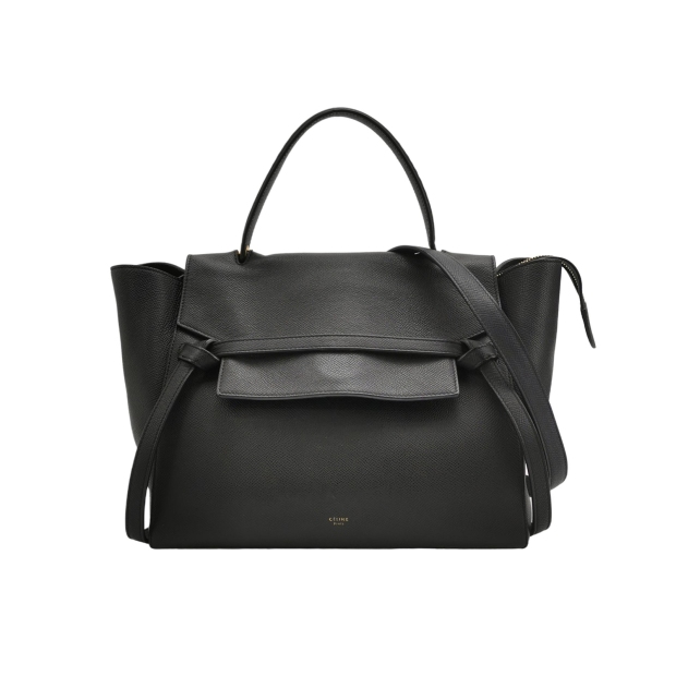 Celine Belt Bag Textured Leather Mini — pre-owned, Vierlot