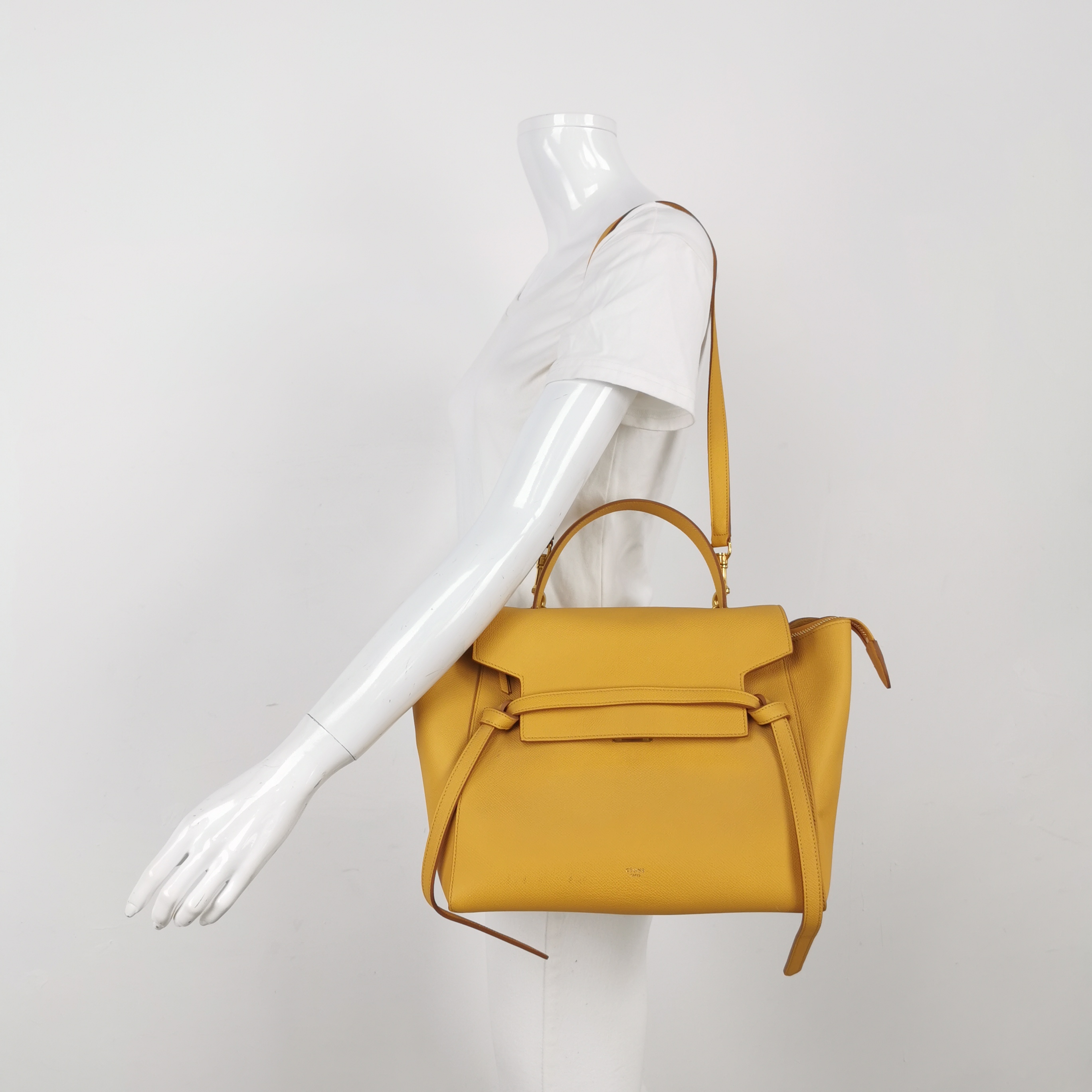 Celine Belt Bag Textured Leather Mini — alternate view