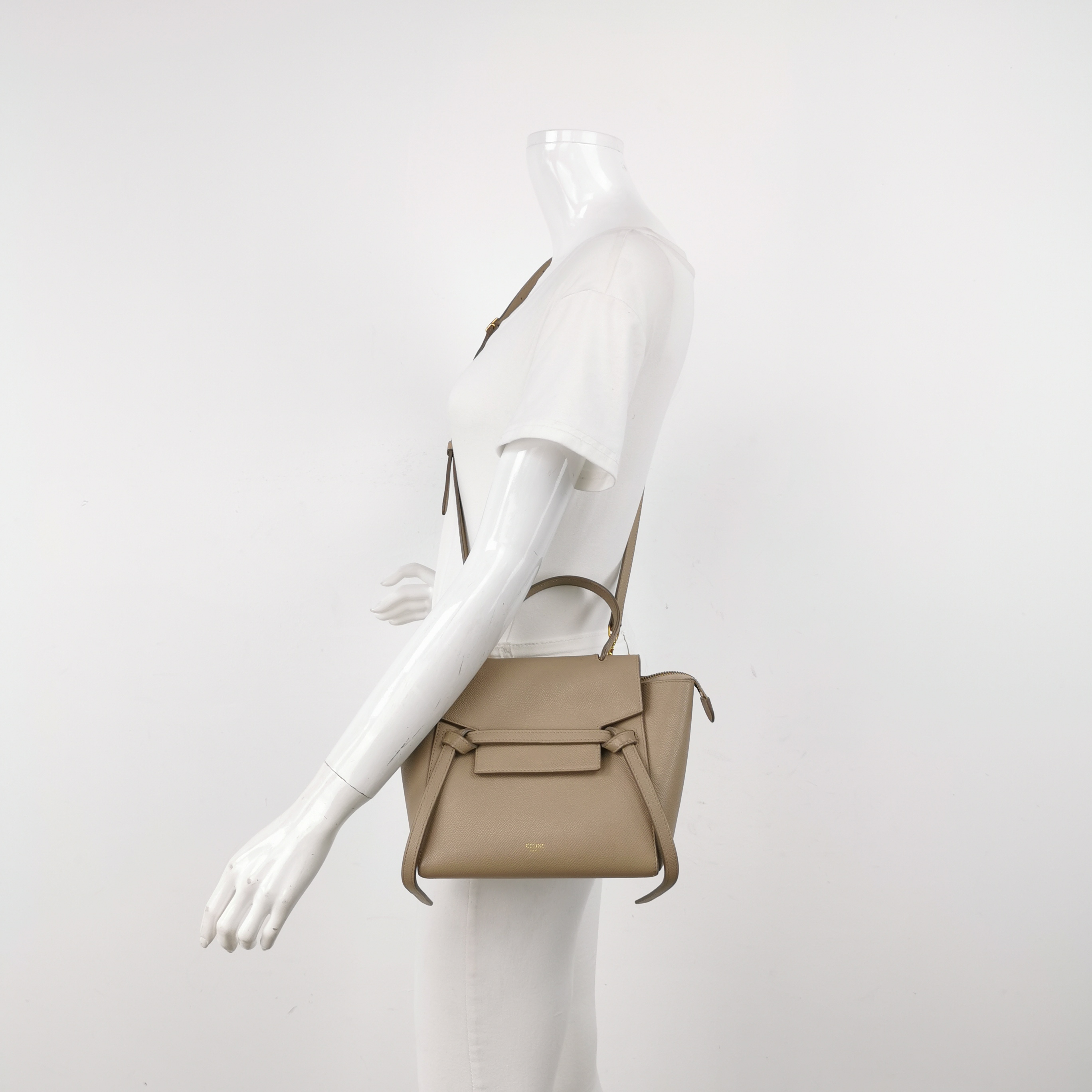 Celine Belt Bag Textured Leather Nano — alternate view