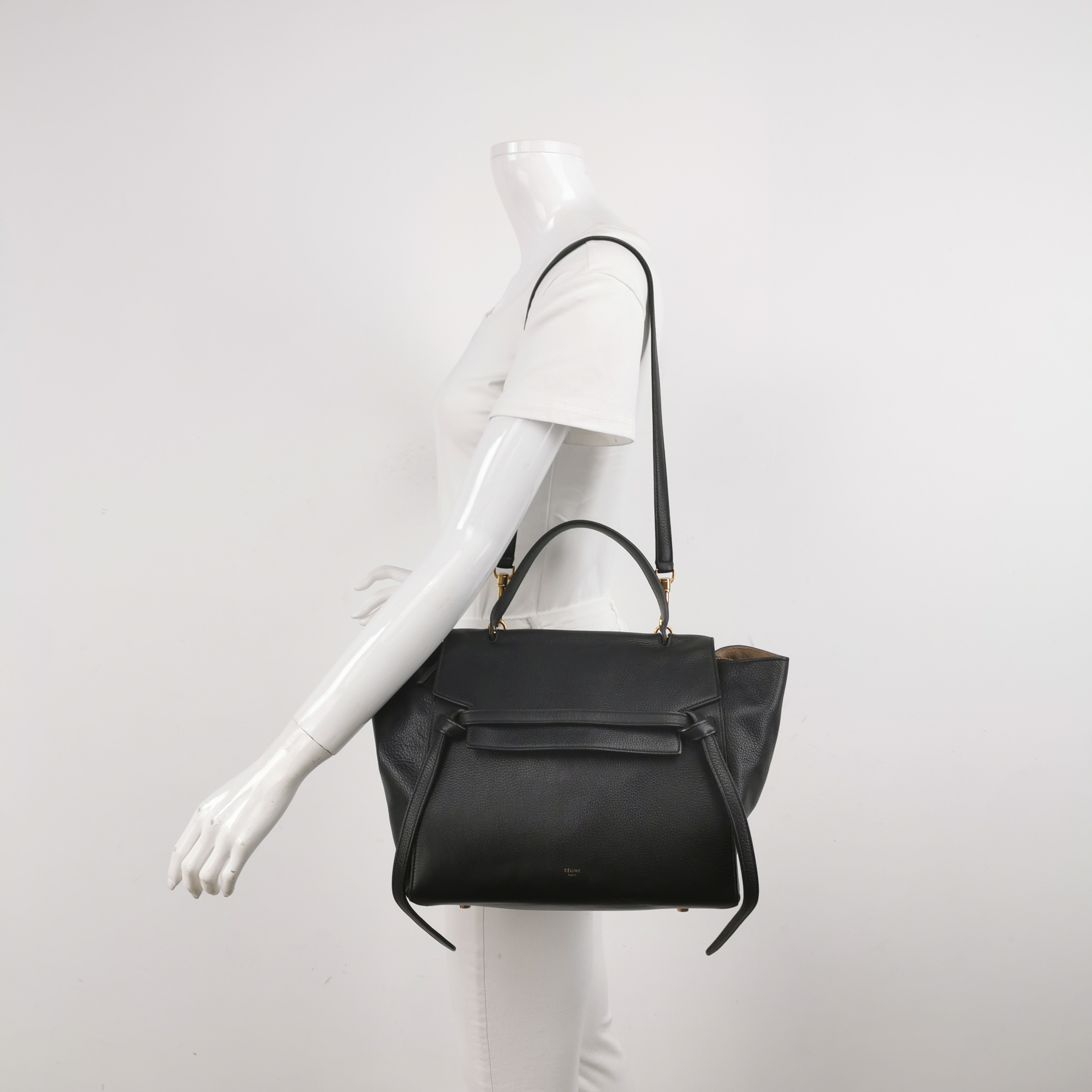 Celine Belt Bag Textured Leather Mini — alternate view