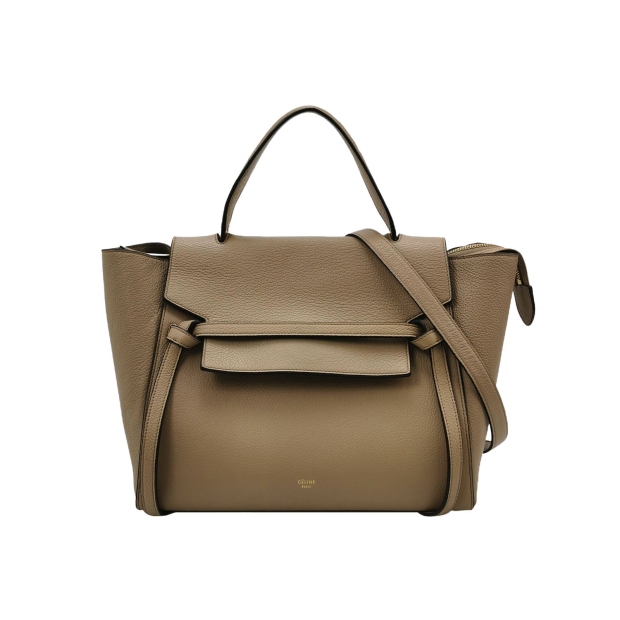 Celine Belt Bag Textured Leather Mini — pre-owned, Vierlot