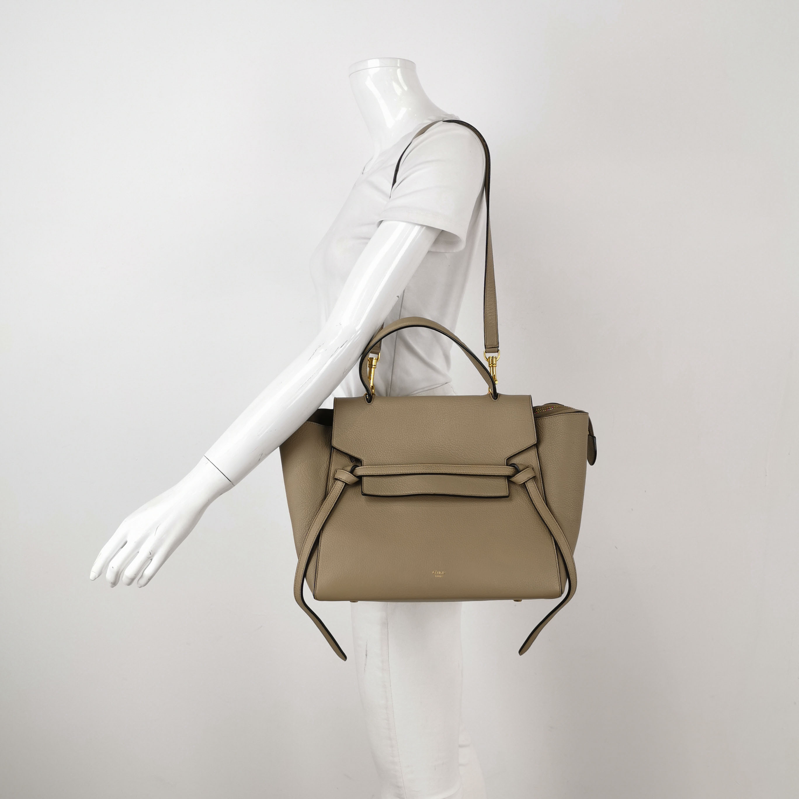 Celine Belt Bag Textured Leather Mini — alternate view