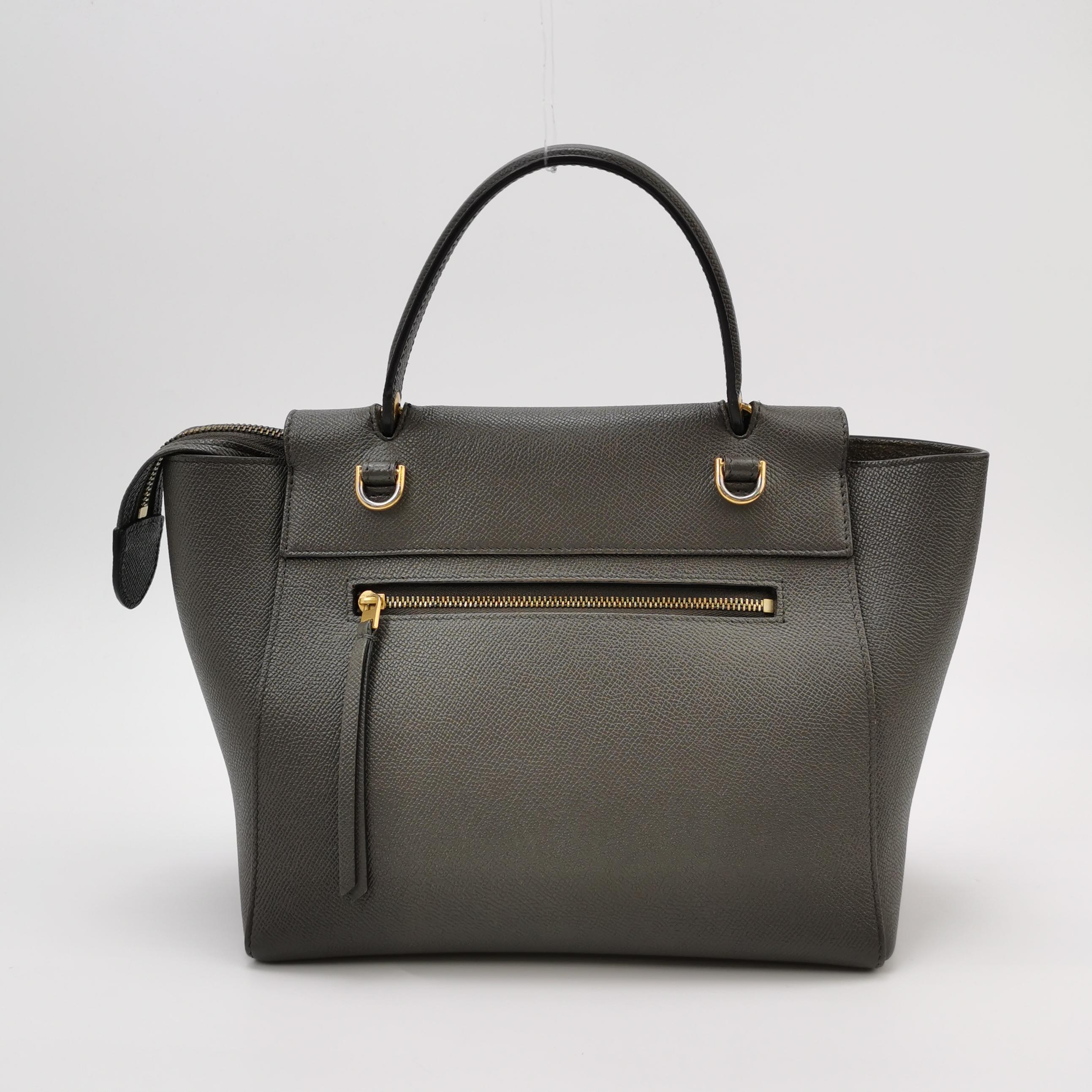 Celine Belt Bag Textured Leather Micro — photo 5 of 17