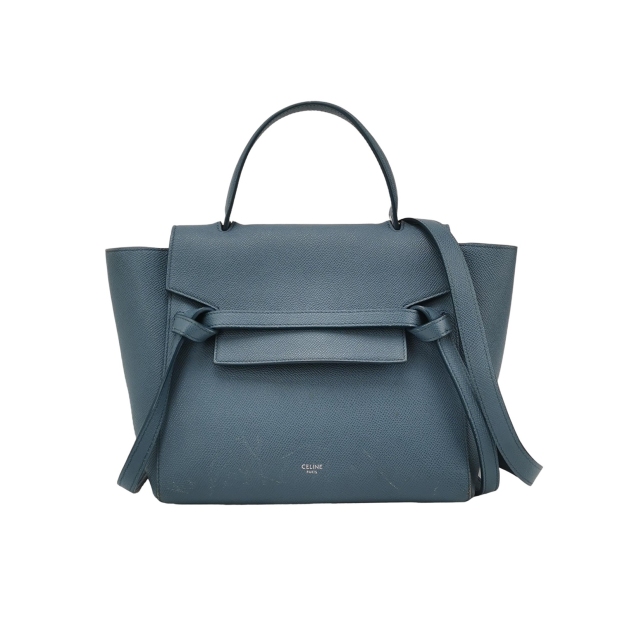 Celine Belt Bag Textured Leather Micro — pre-owned, Vierlot